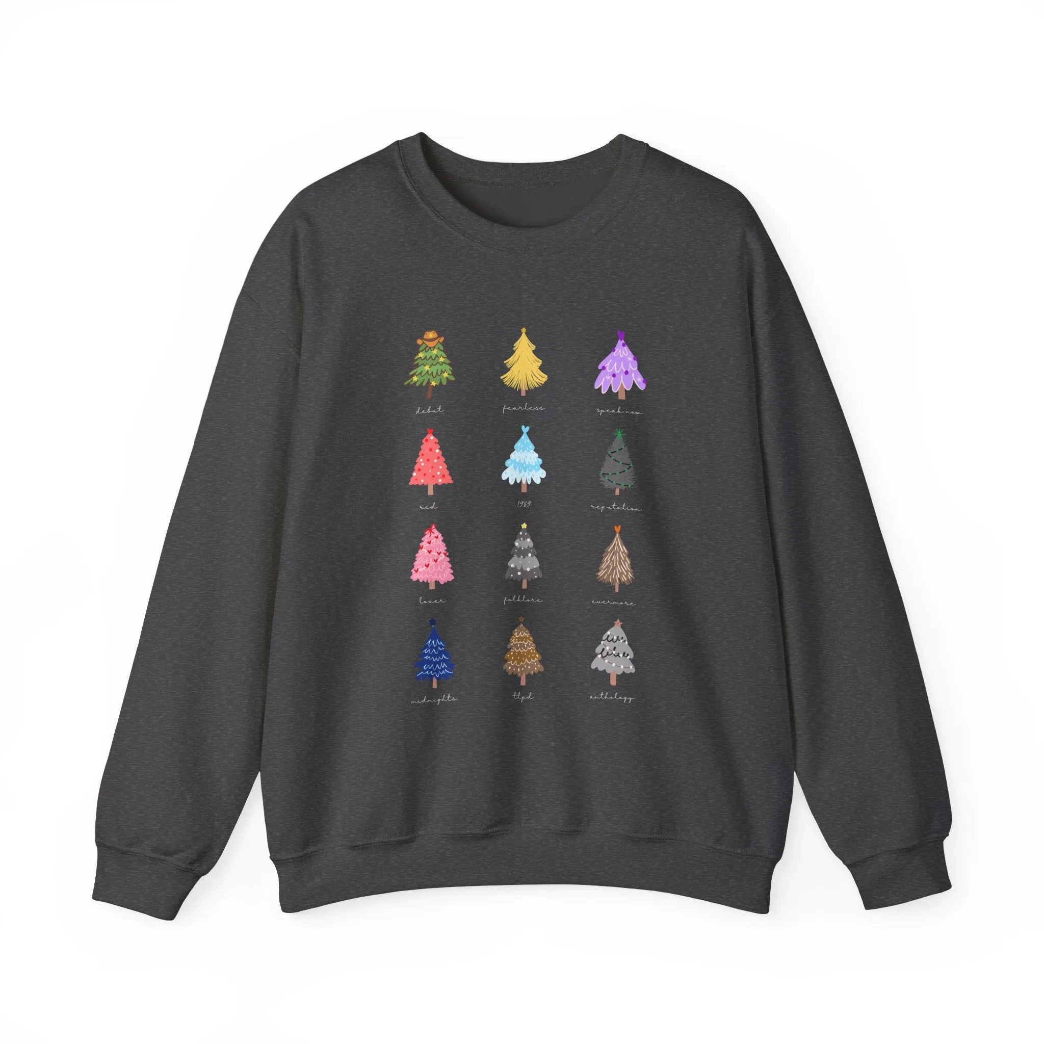 Eras Trees Crewneck Sweatshirt sold by Rose Blush Studio product image thumbnail 4