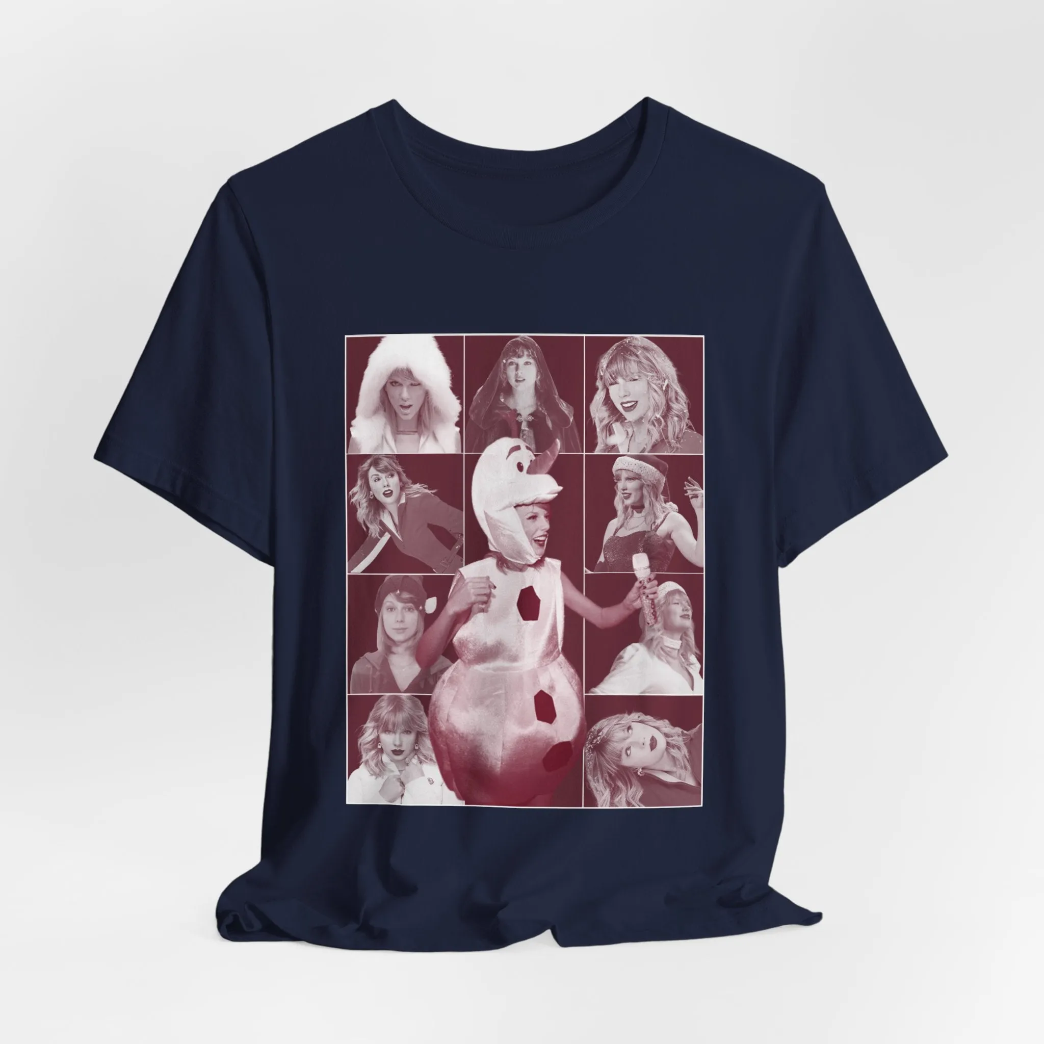 Taylor Winter Grid Tshirt sold by Rose Blush Studio