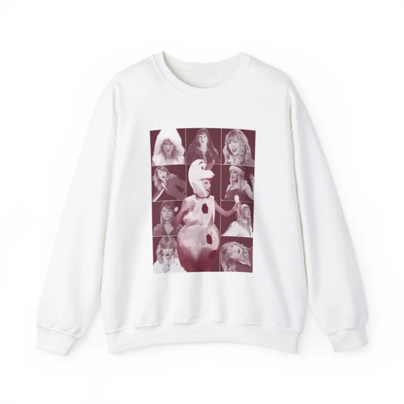 Christmas Taylor Grid Crewneck Sweatshirt sold by Rose Blush Studio