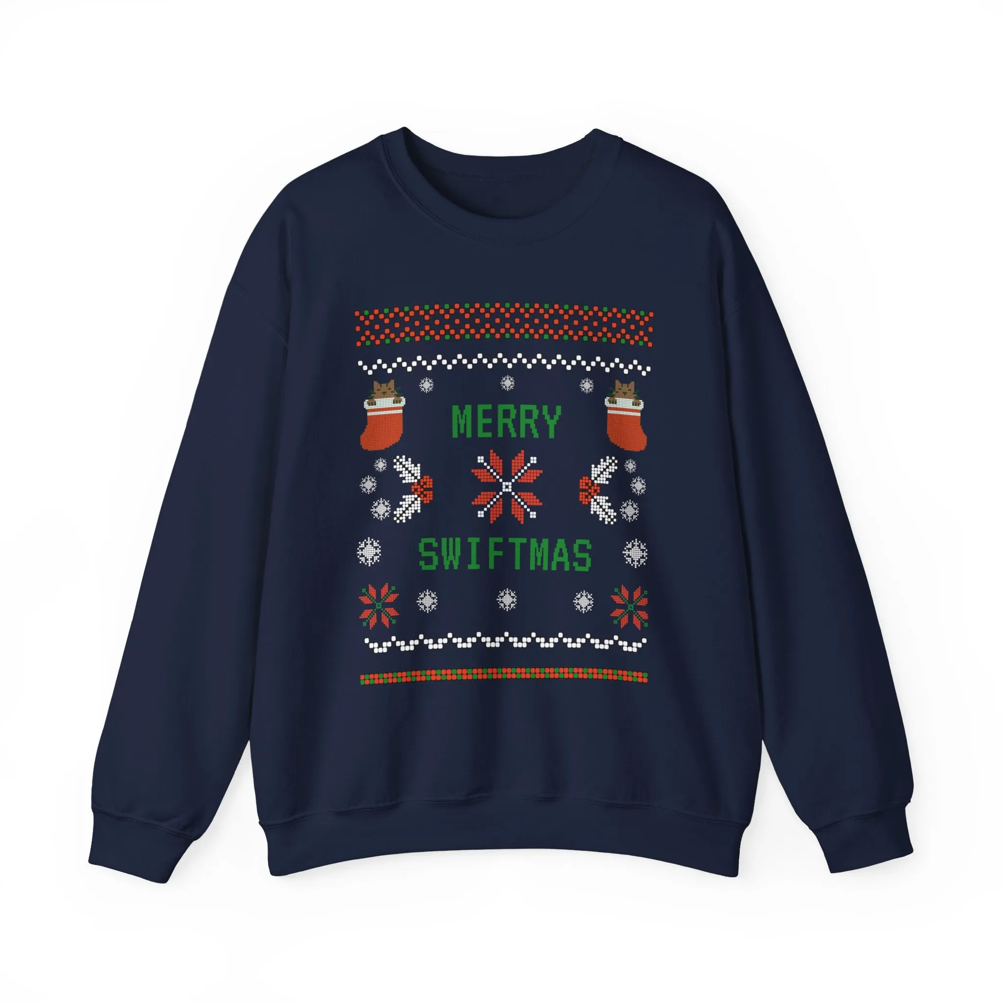 Merry Swiftmas Crewneck Sweatshirt sold by Rose Blush Studio