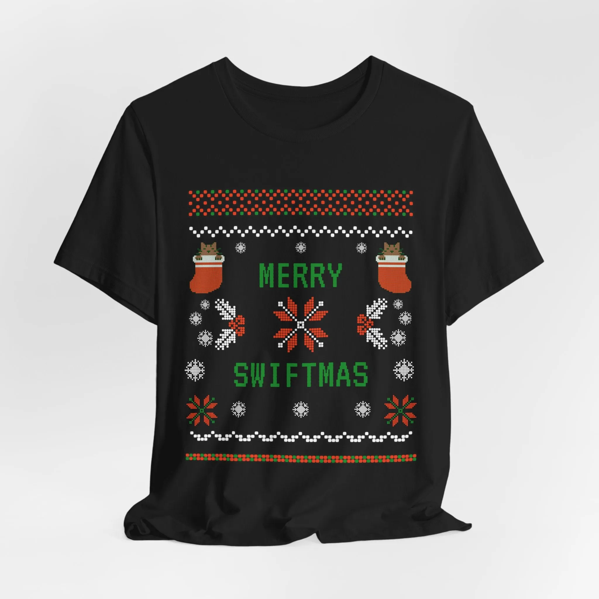 Merry Swiftmas Tshirt sold by Rose Blush Studio product image thumbnail 2