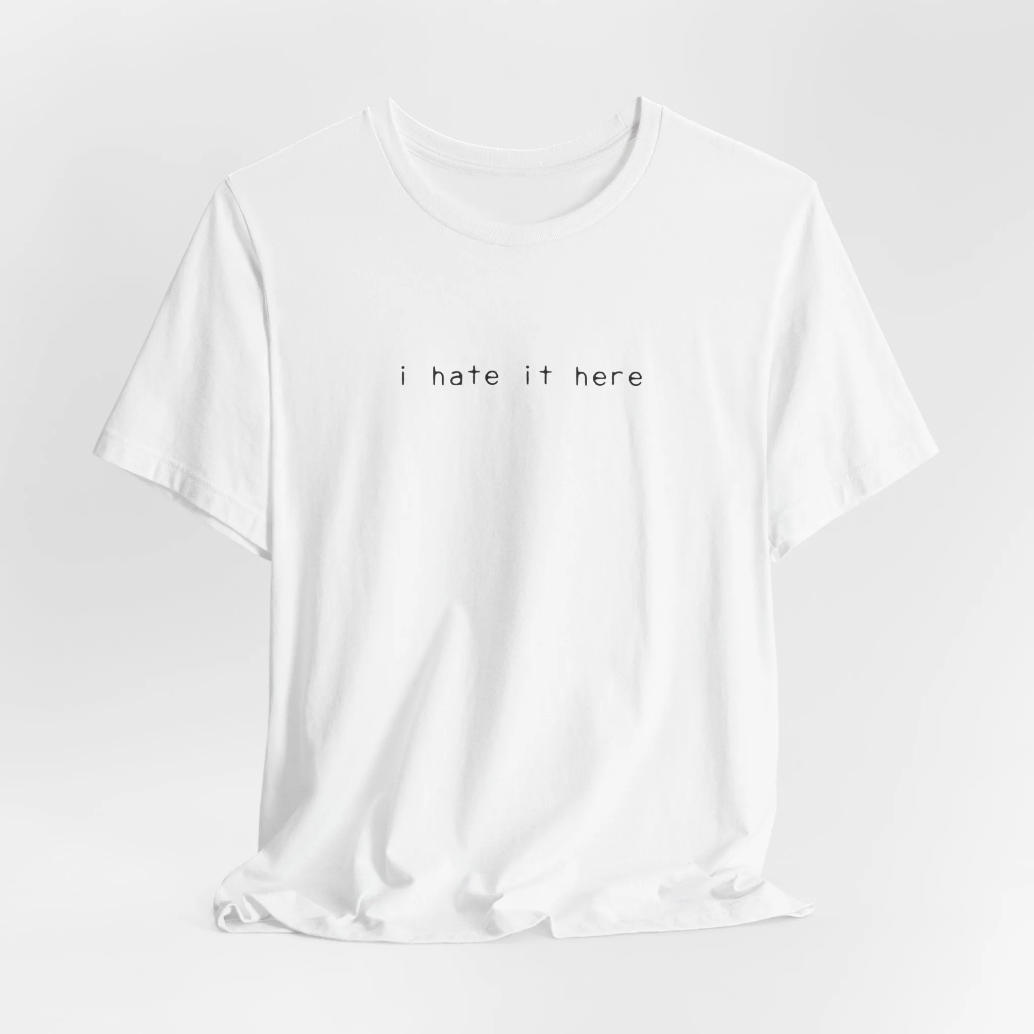 i hate it here tshirt sold by Rose Blush Studio