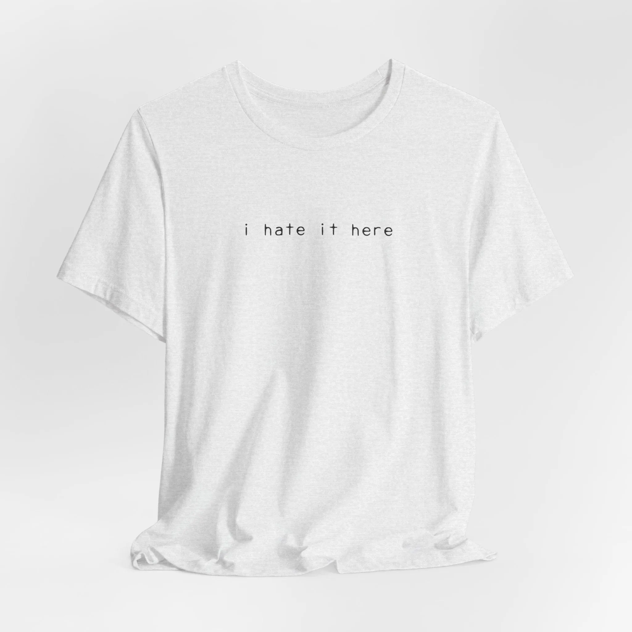 i hate it here tshirt sold by Rose Blush Studio product image thumbnail 3