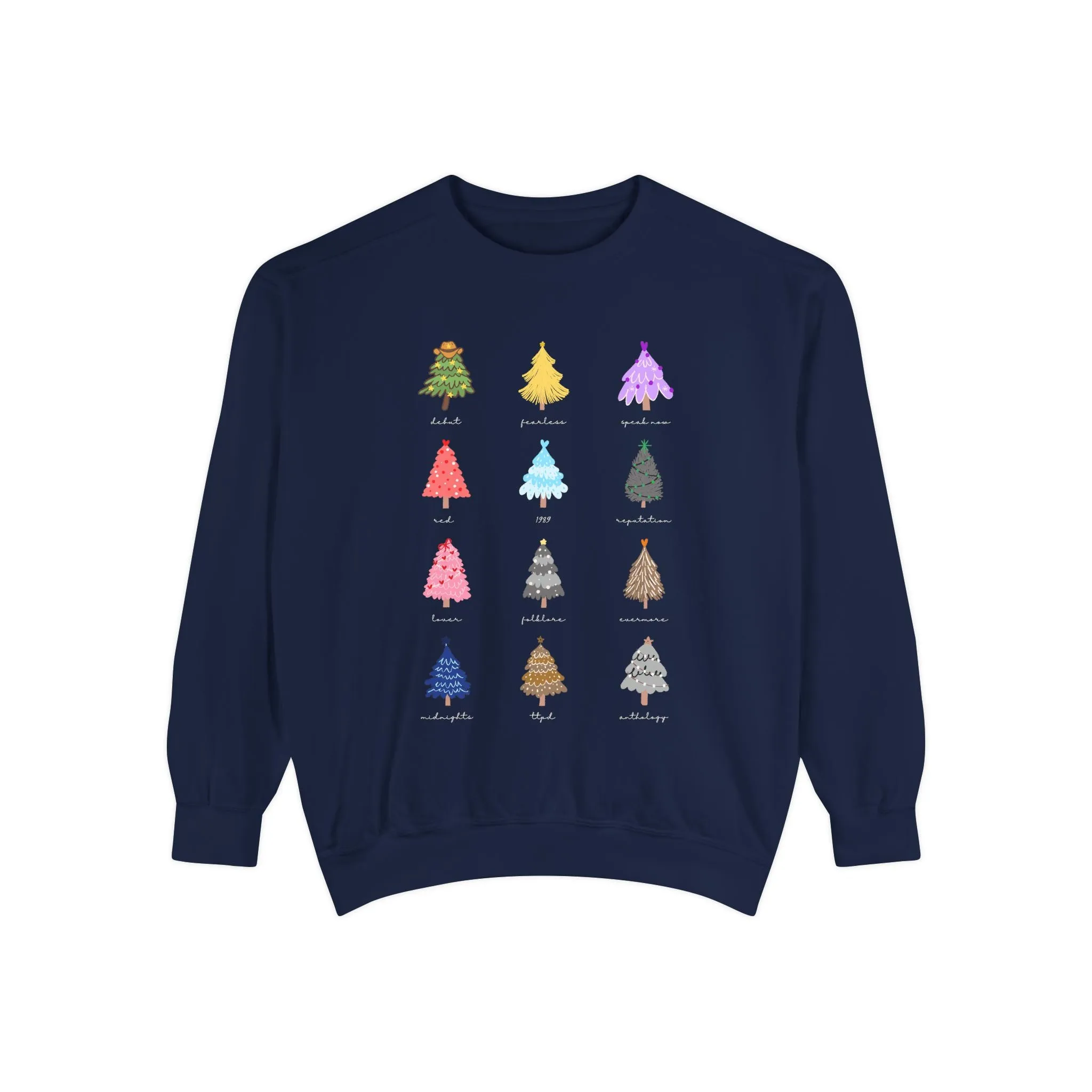 Eras Trees Sweatshirt Comfort Colors sold by Rose Blush Studio