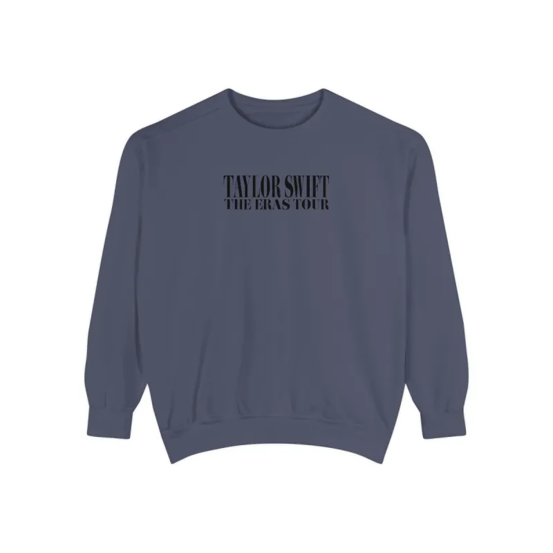 Blue Crewneck Sweater Comfort Colors sold by Rose Blush Studio