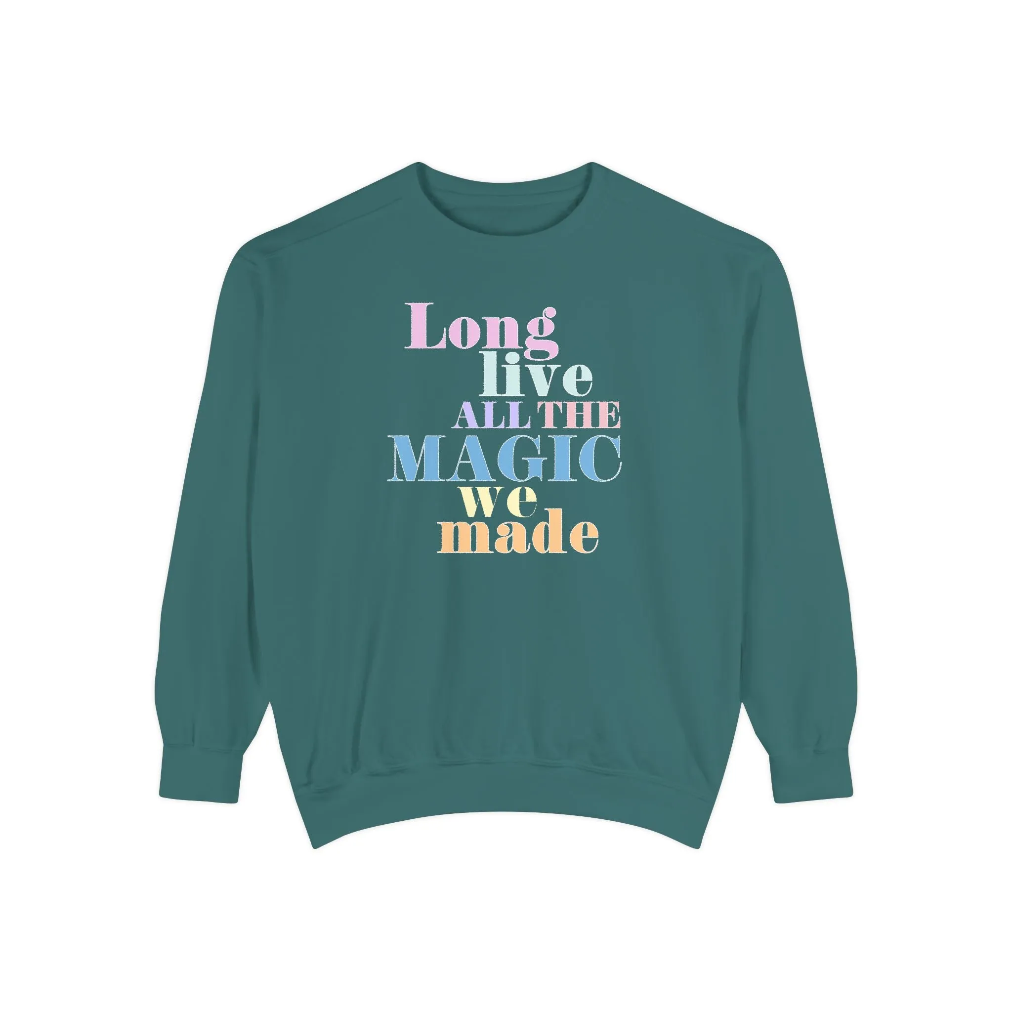 Long Live Comfort Colors Sweatshirt sold by Rose Blush Studio product image thumbnail 4