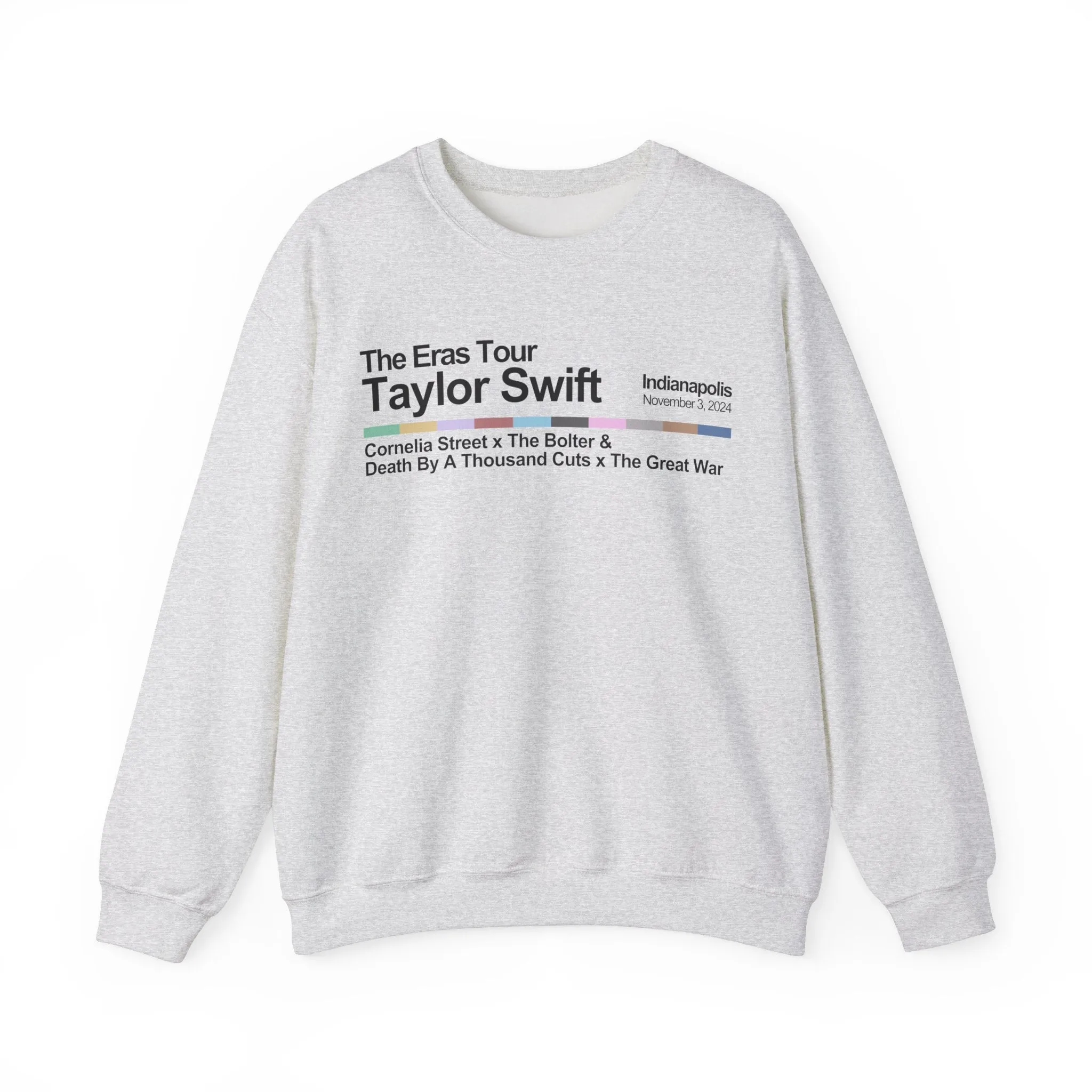 Indianapolis Night 3 Crewneck Sweatshirt sold by Rose Blush Studio product image thumbnail 2