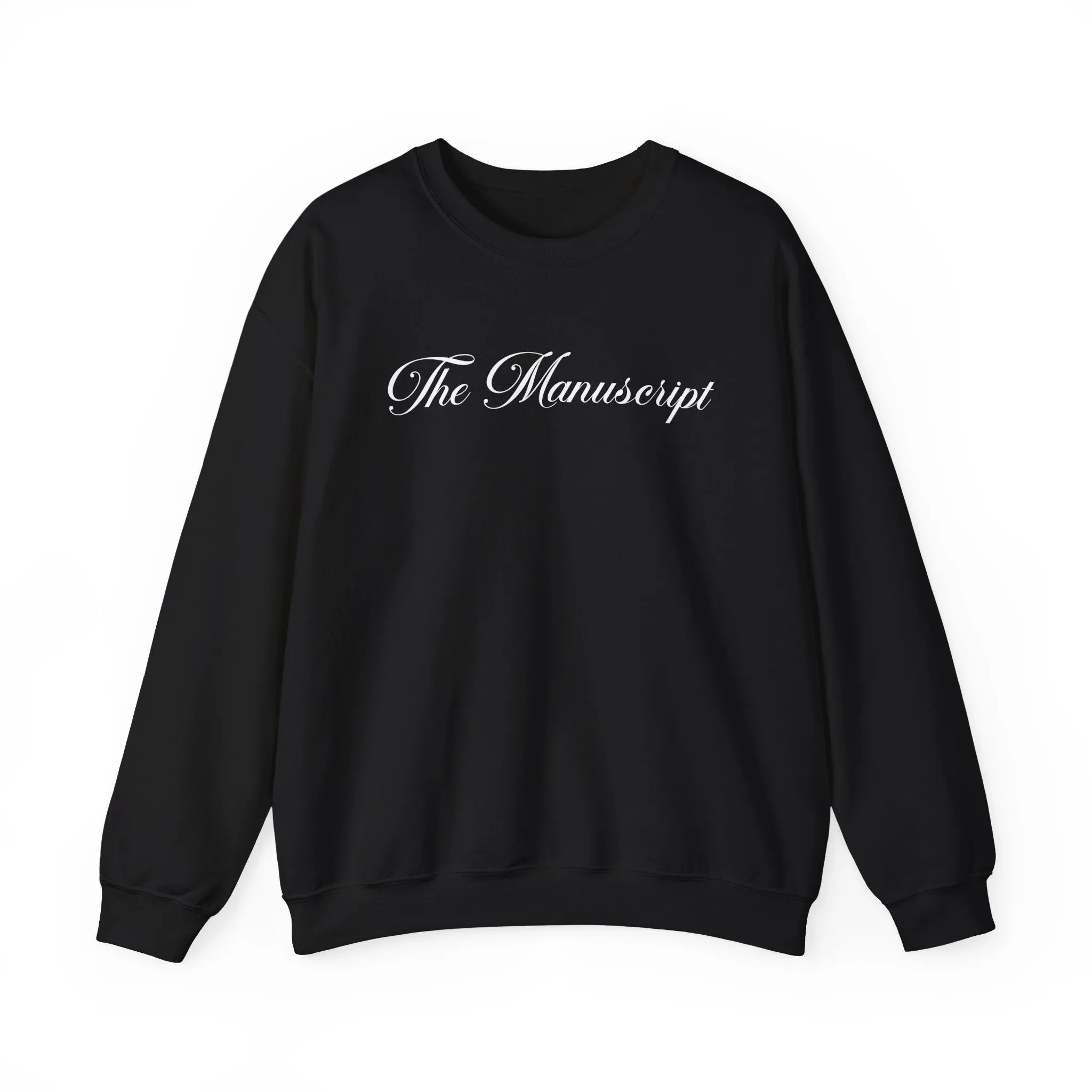 The Manuscript (lyrics on back) Crewneck Sweatshirt sold by Rose Blush Studio product image thumbnail 4