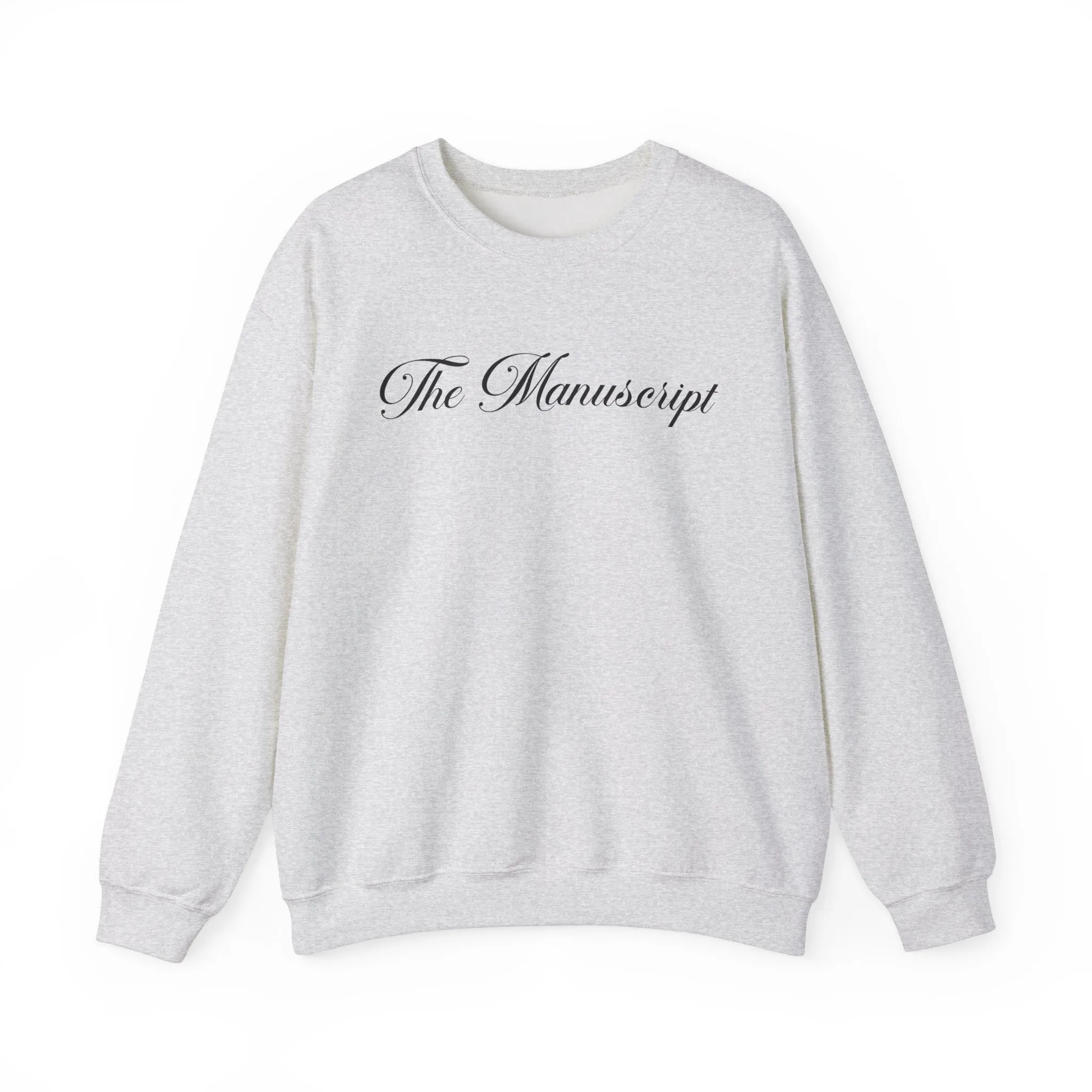 The Manuscript (lyrics on back) Crewneck Sweatshirt sold by Rose Blush Studio product image thumbnail 3