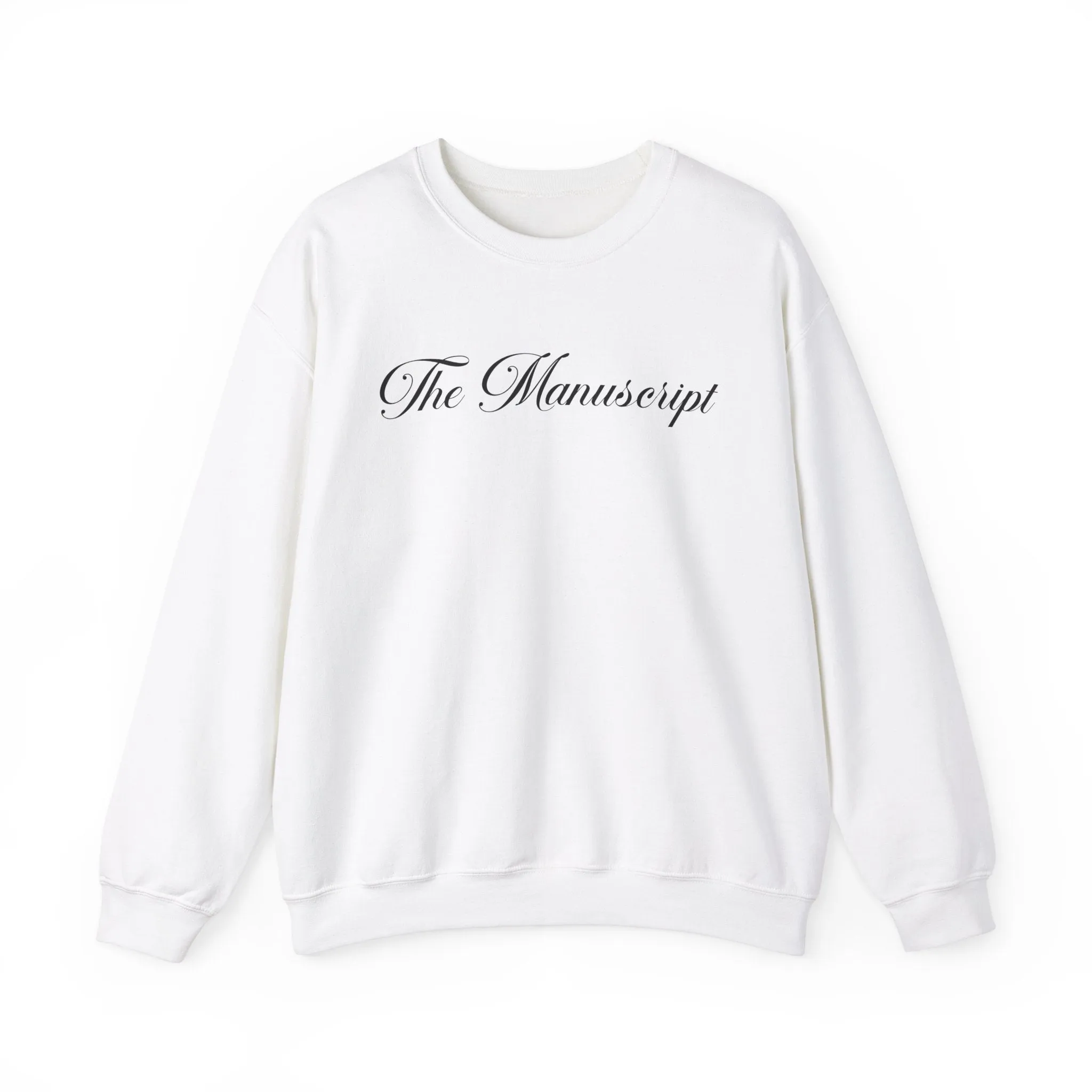 The Manuscript (lyrics on back) Crewneck Sweatshirt sold by Rose Blush Studio product image thumbnail 2