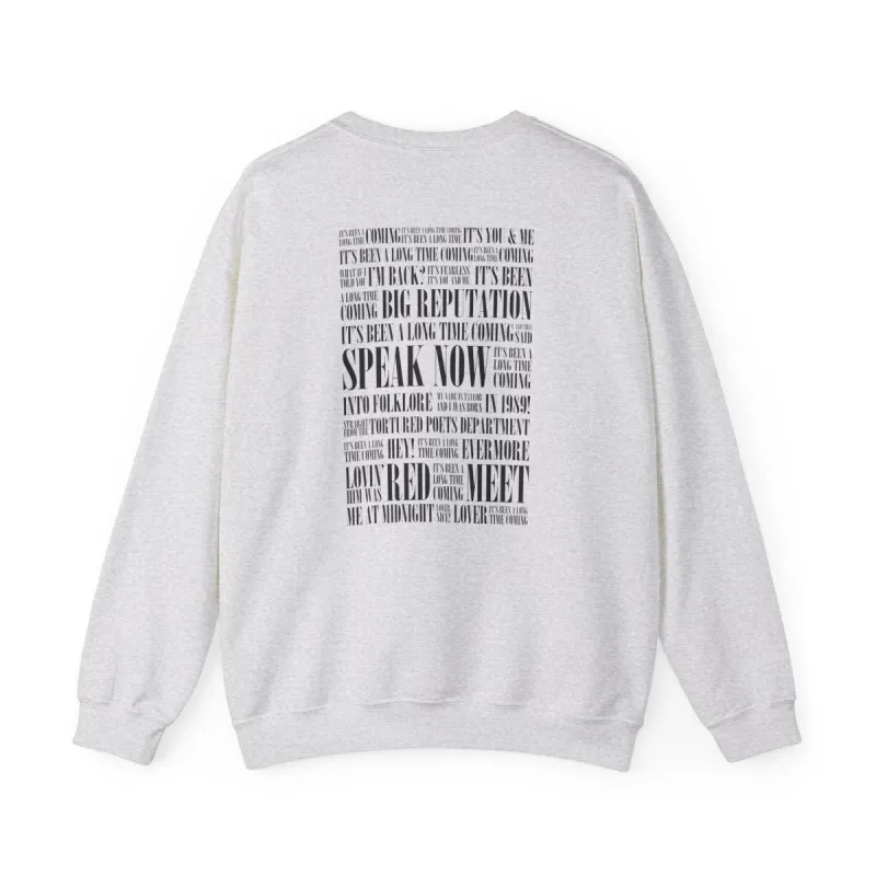 Eras Intro Crewneck Sweatshirt sold by Rose Blush Studio