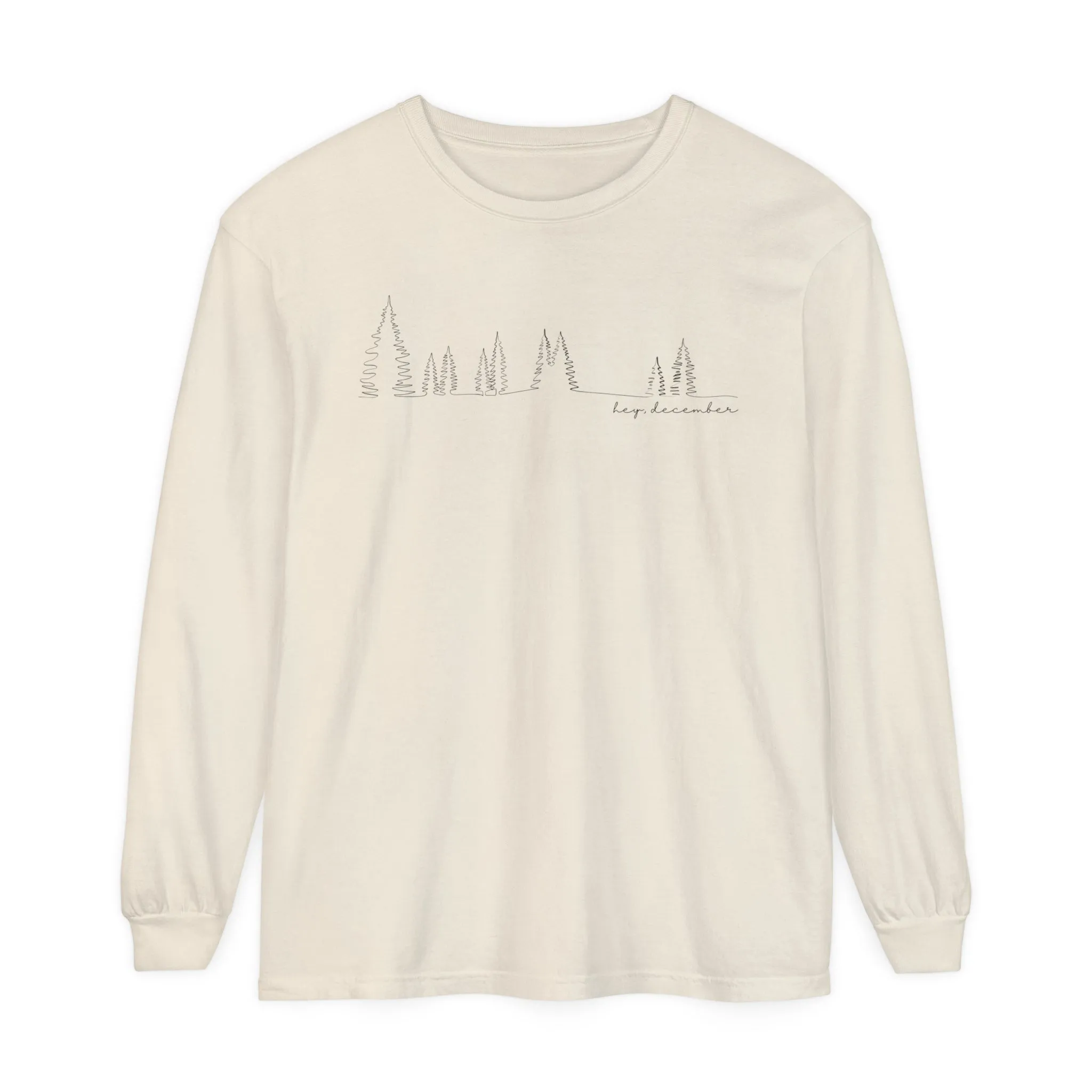Hey December Long Sleeve T-Shirt sold by Rose Blush Studio product image thumbnail 2