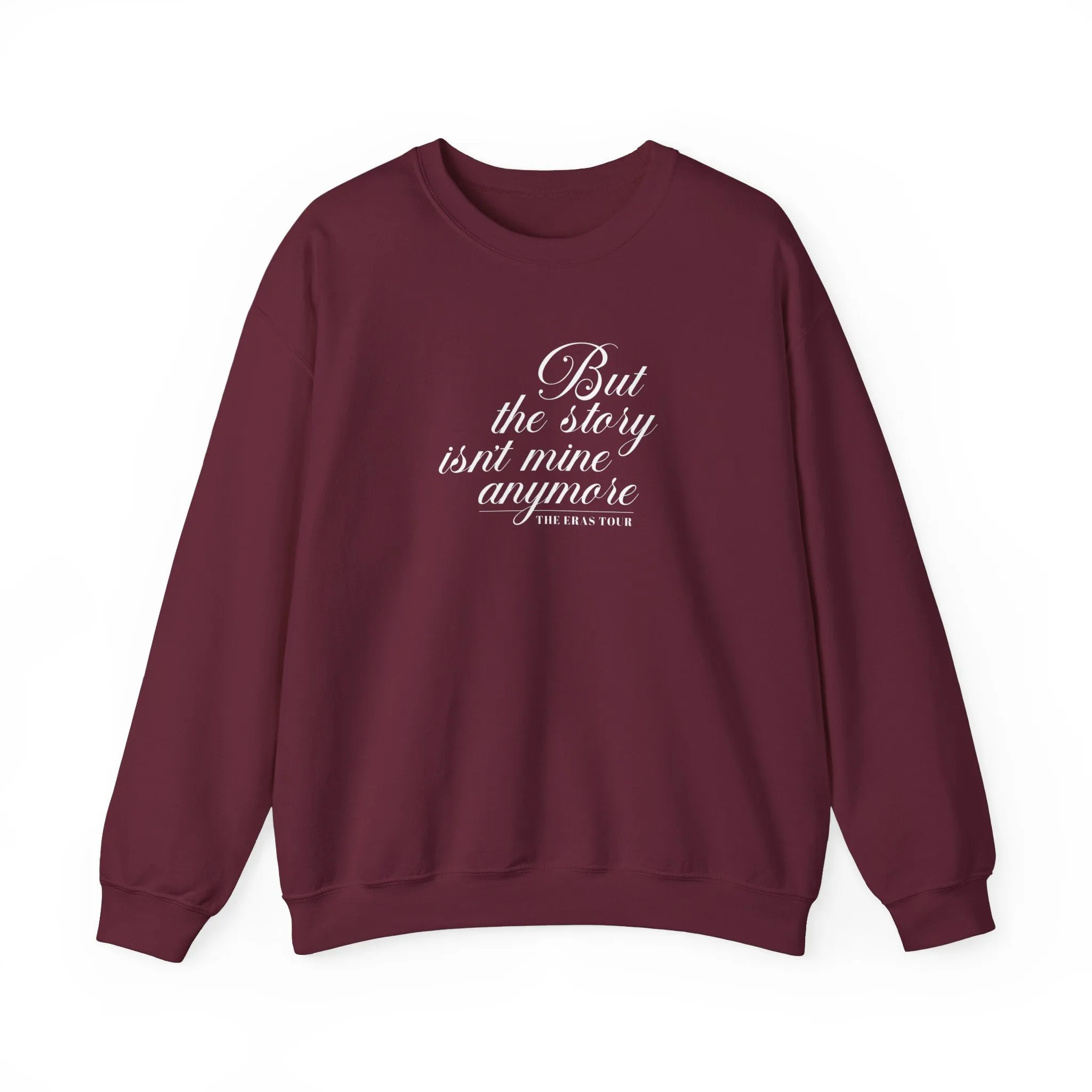 The Story Isn't Mine Anymore Crewneck Sweatshirt sold by Rose Blush Studio product image thumbnail 3