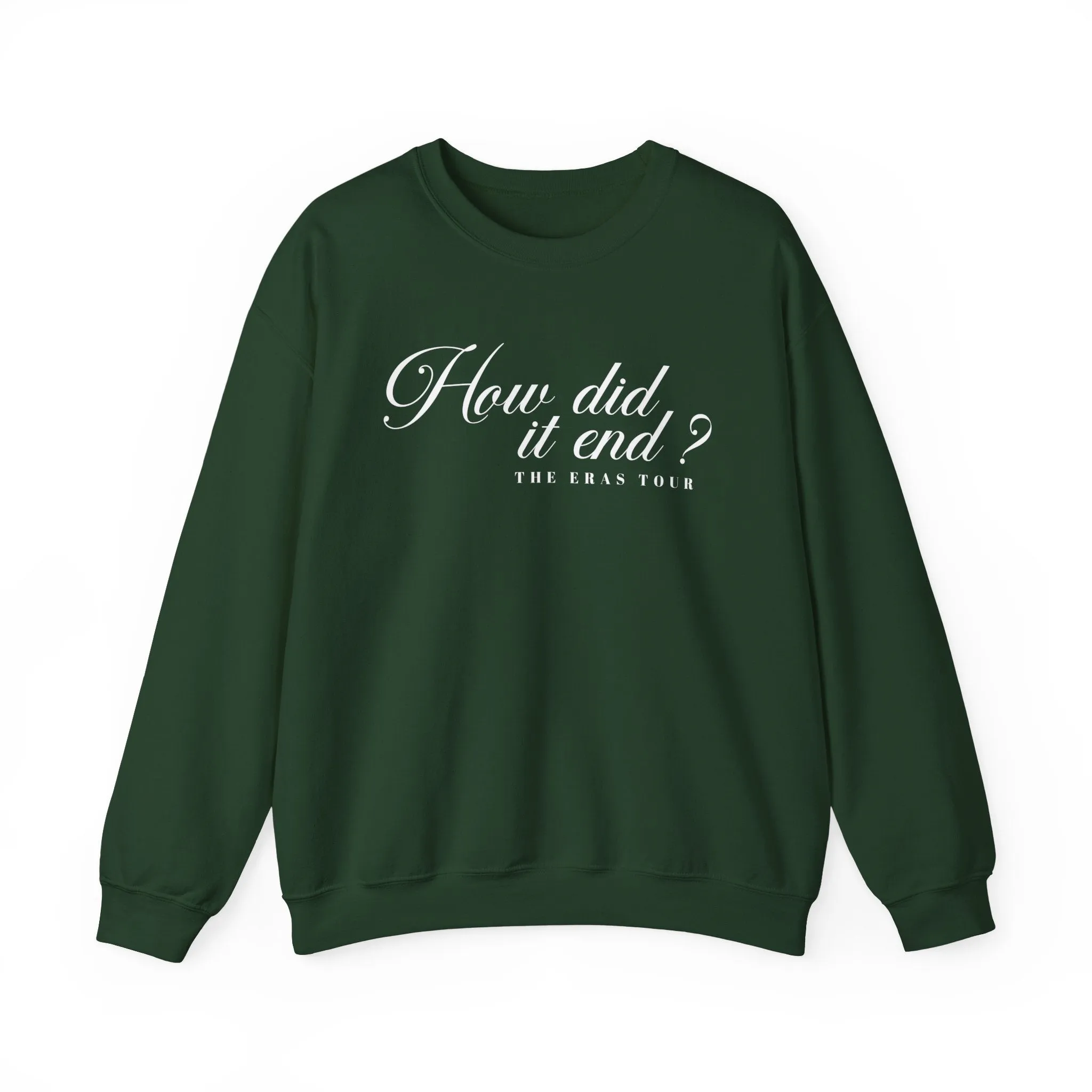 How Did it End? Crewneck Sweatshirt sold by Rose Blush Studio product image thumbnail 4