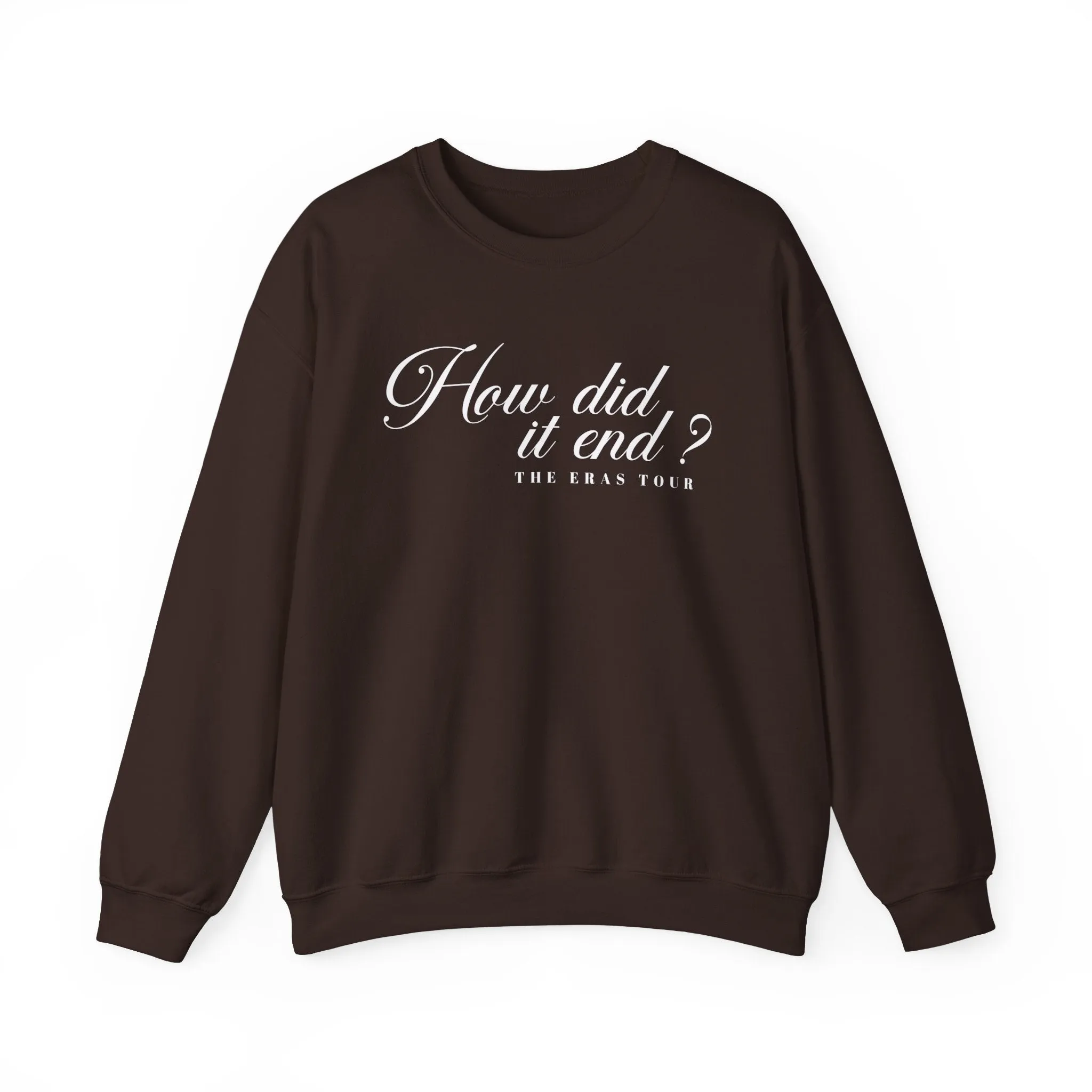 How Did it End? Crewneck Sweatshirt sold by Rose Blush Studio product image thumbnail 3