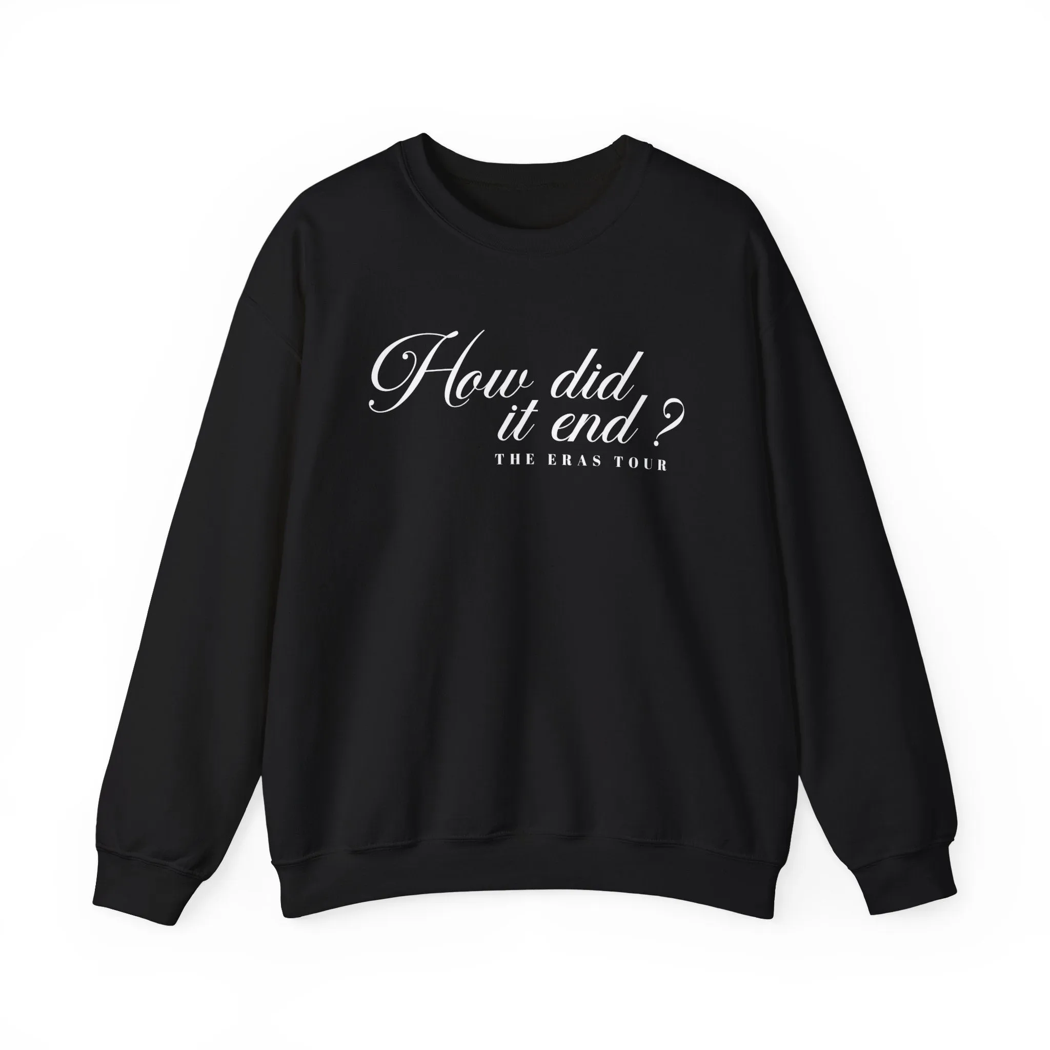 How Did it End? Crewneck Sweatshirt sold by Rose Blush Studio product image thumbnail 2