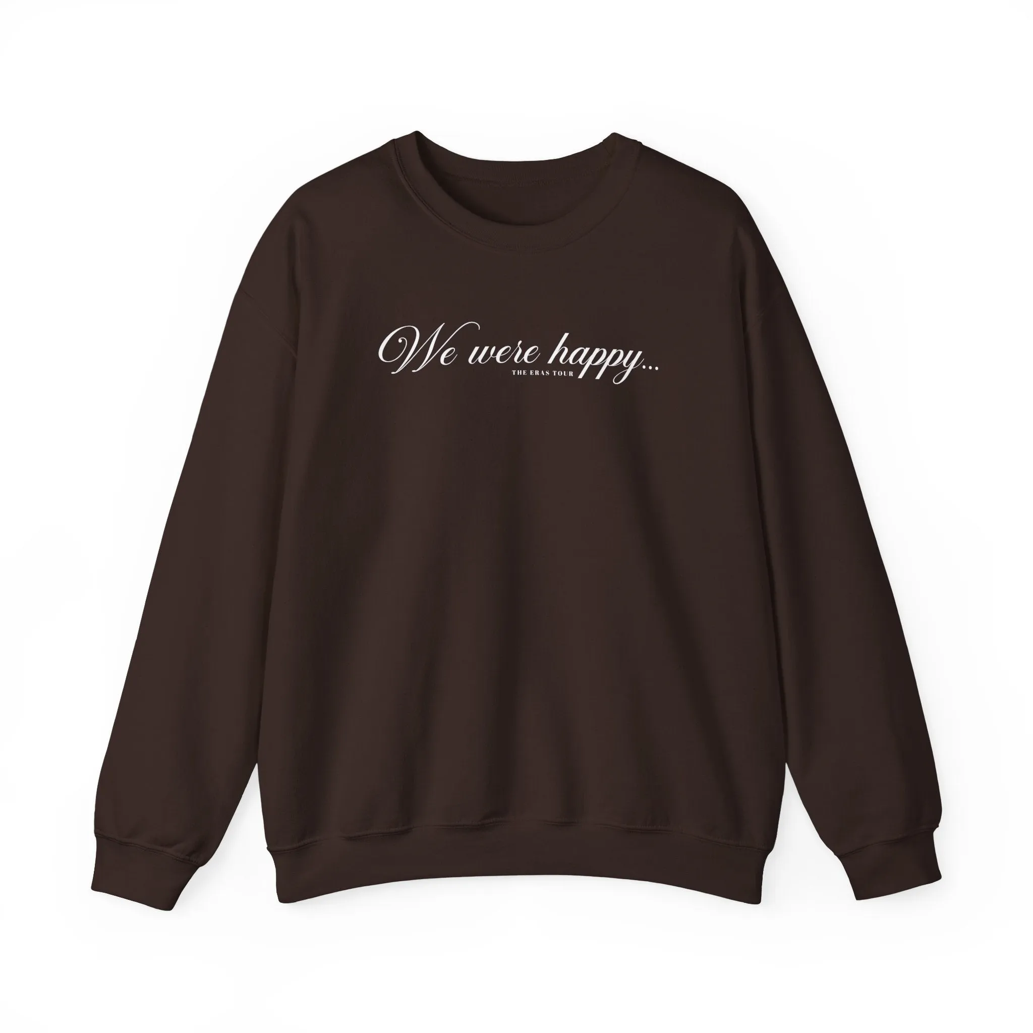 We Were Happy Crewneck Sweatshirt sold by Rose Blush Studio product image thumbnail 3