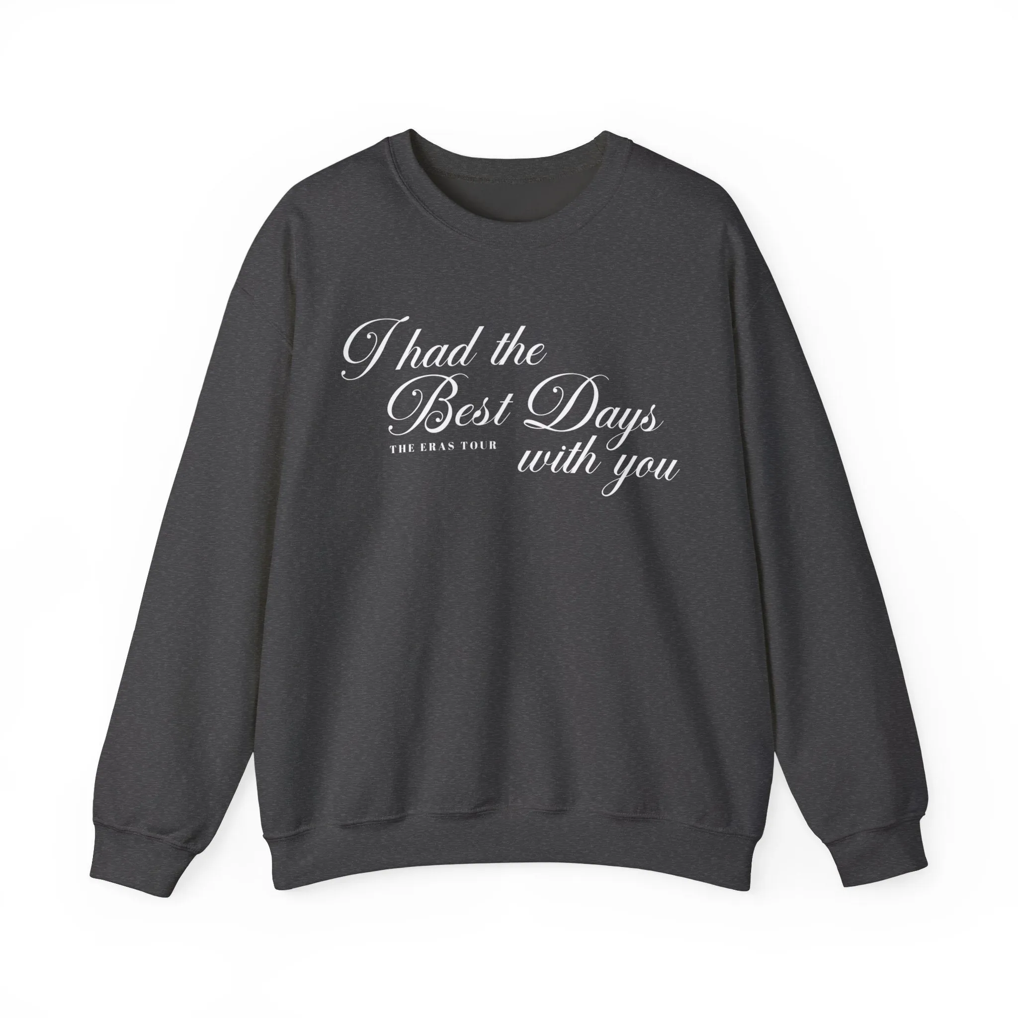 The Best Day Crewneck Sweatshirt sold by Rose Blush Studio product image thumbnail 4