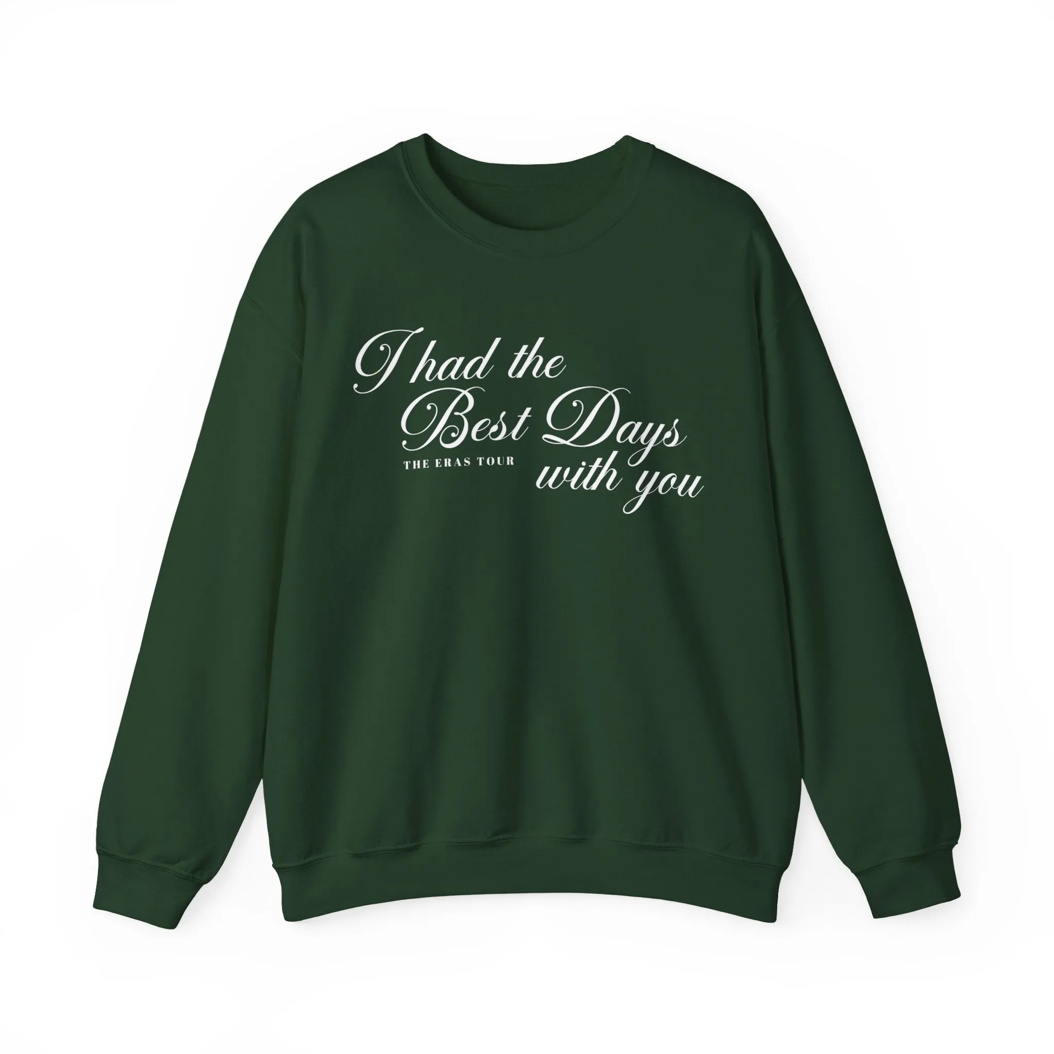 The Best Day Crewneck Sweatshirt sold by Rose Blush Studio product image thumbnail 3