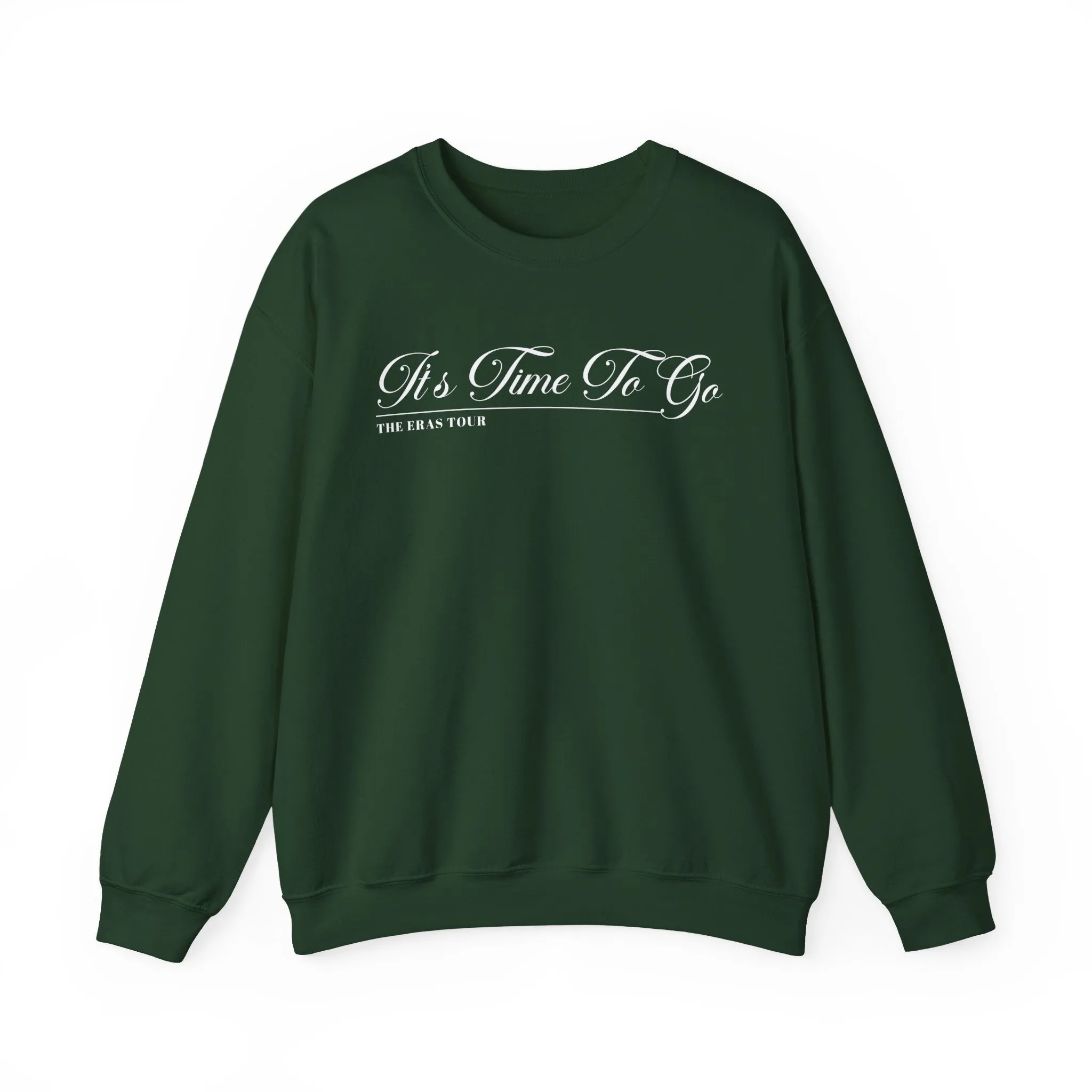 It's Time To Go Crewneck Sweatshirt sold by Rose Blush Studio product image thumbnail 3