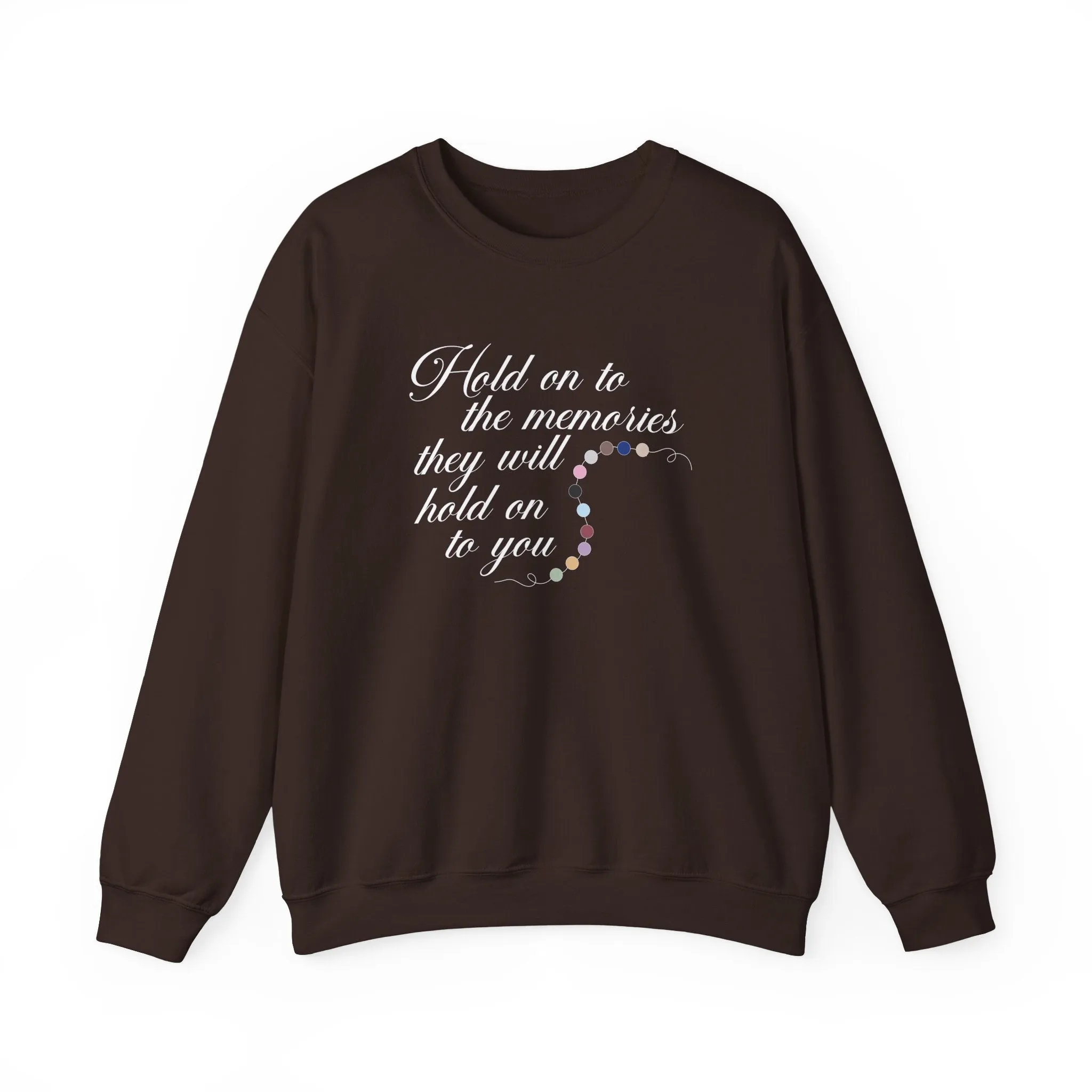 Hold On To The Memories Crewneck Sweatshirt sold by Rose Blush Studio product image thumbnail 3