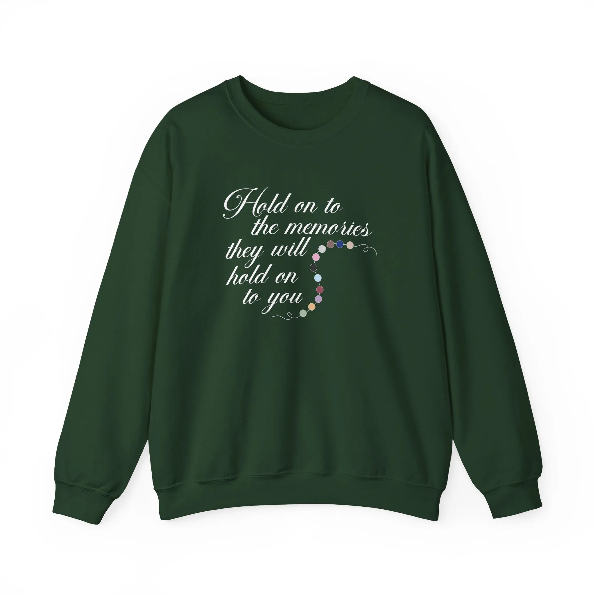 Hold On To The Memories Crewneck Sweatshirt sold by Rose Blush Studio product image thumbnail 4