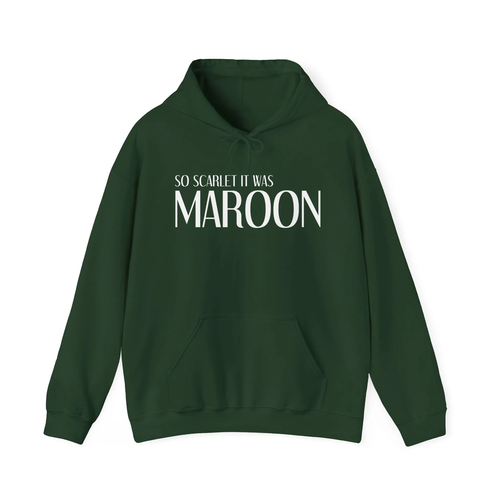 Maroon (lyrics on back) Hoodie sold by Rose Blush Studio product image thumbnail 5