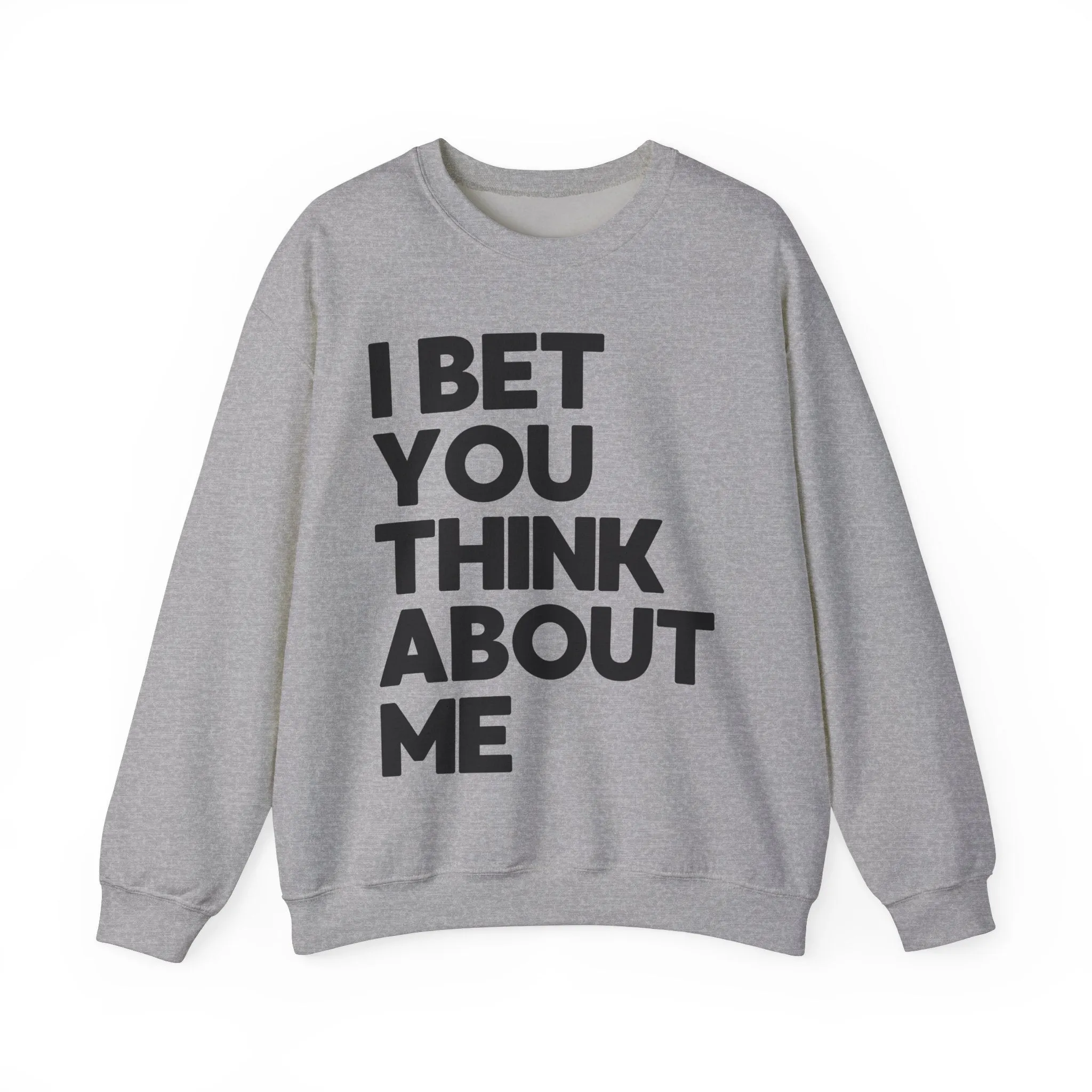 I Bet You Think About Me (lyrics on back) Crewneck Sweatshirt sold by Rose Blush Studio product image thumbnail 5