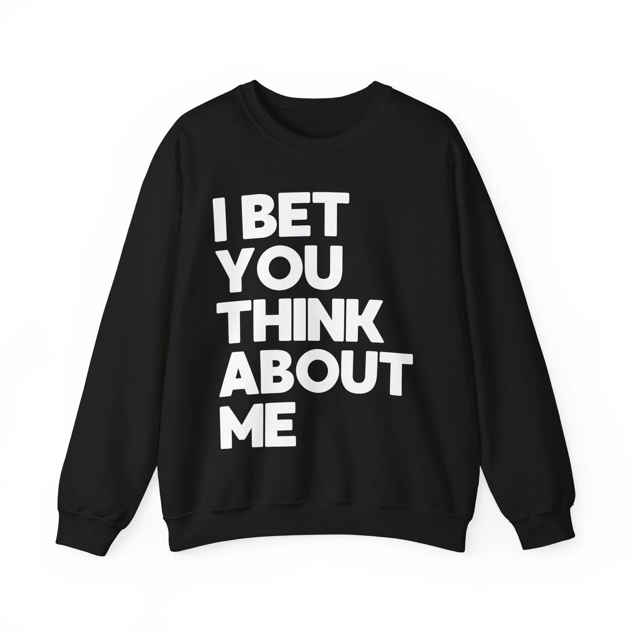 I Bet You Think About Me (lyrics on back) Crewneck Sweatshirt sold by Rose Blush Studio product image thumbnail 3