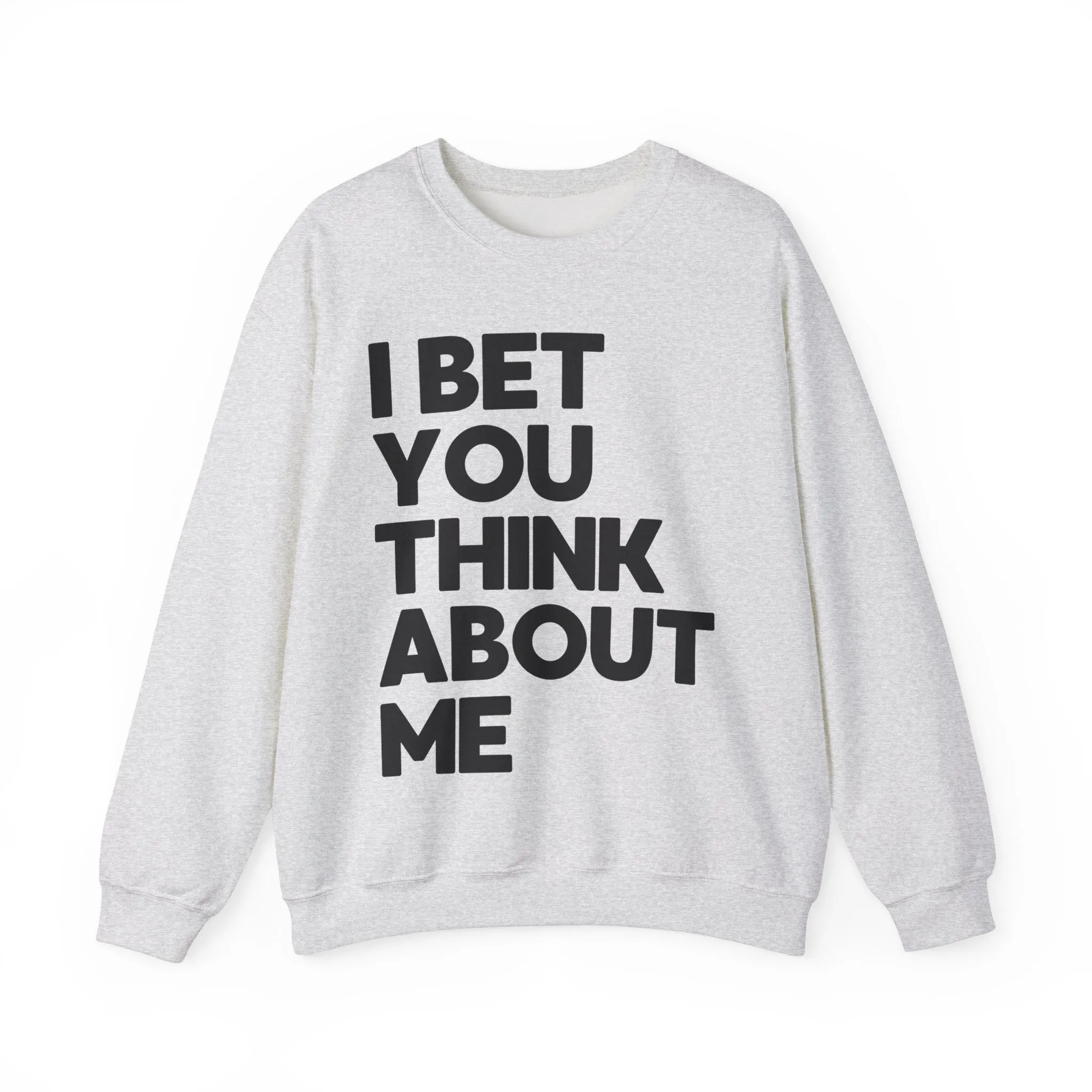 I Bet You Think About Me (lyrics on back) Crewneck Sweatshirt sold by Rose Blush Studio product image thumbnail 2