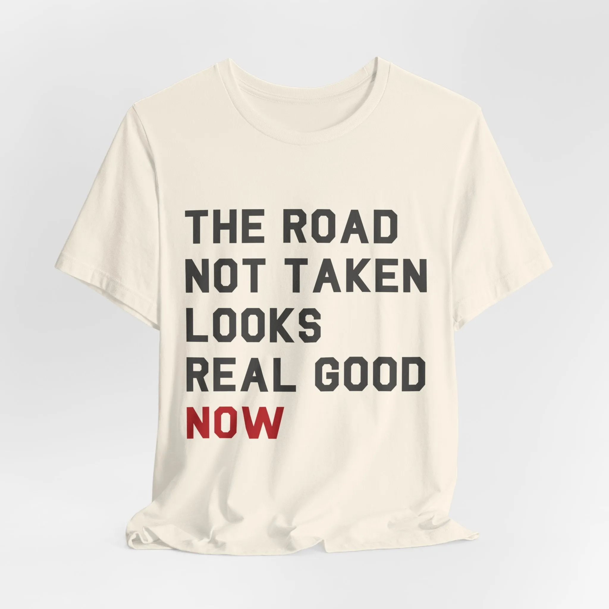 The Road Not Taken Tshirt sold by Rose Blush Studio product image thumbnail 4
