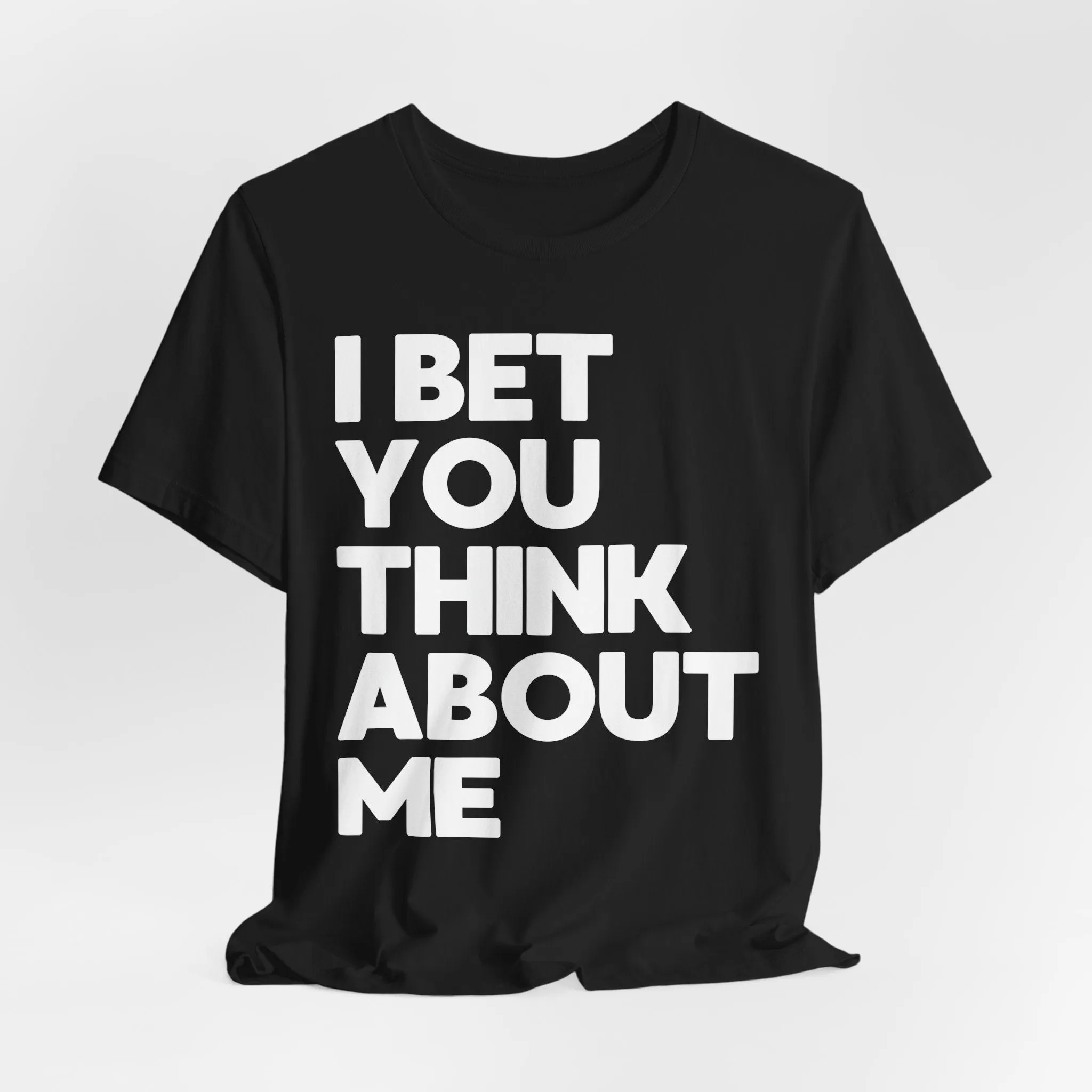 I Bet You Think About Me (lyrics on back) Tshirt sold by Rose Blush Studio product image thumbnail 3
