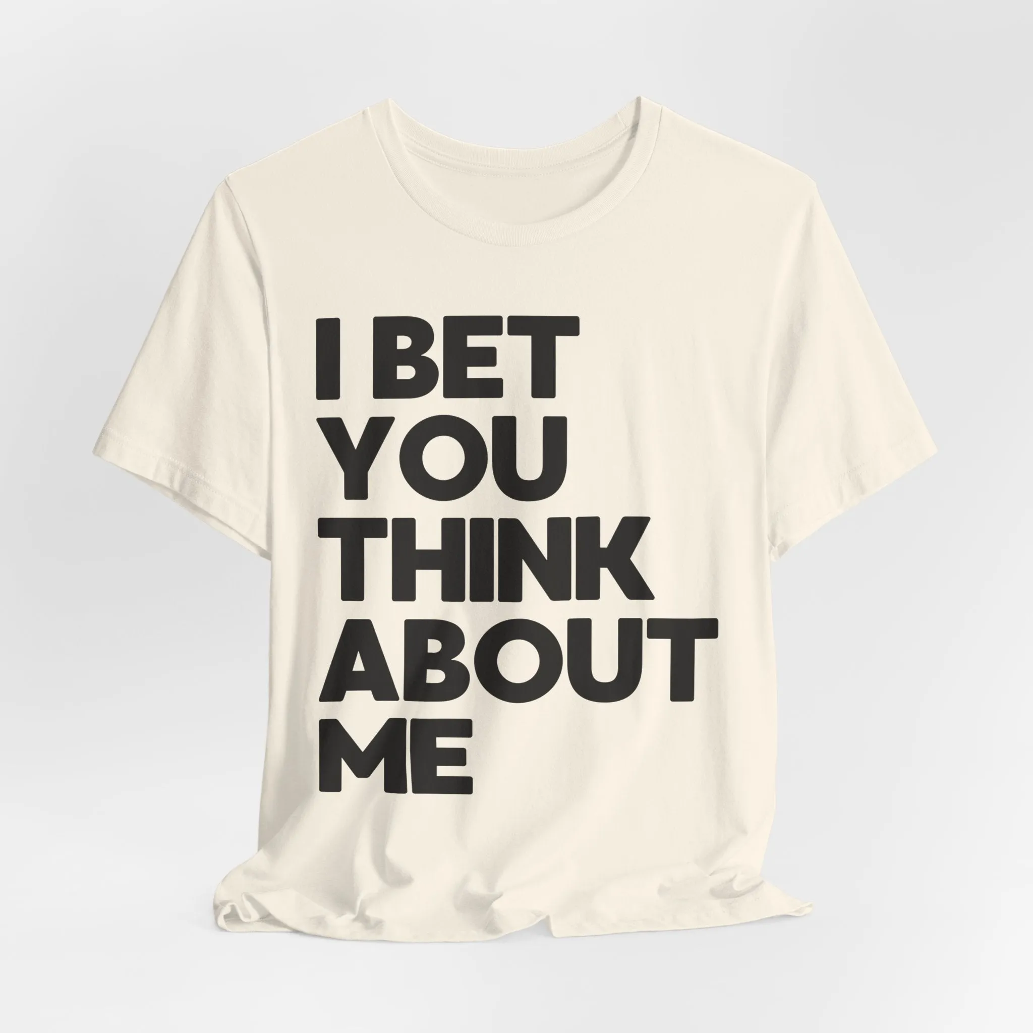 I Bet You Think About Me (lyrics on back) Tshirt sold by Rose Blush Studio product image thumbnail 4