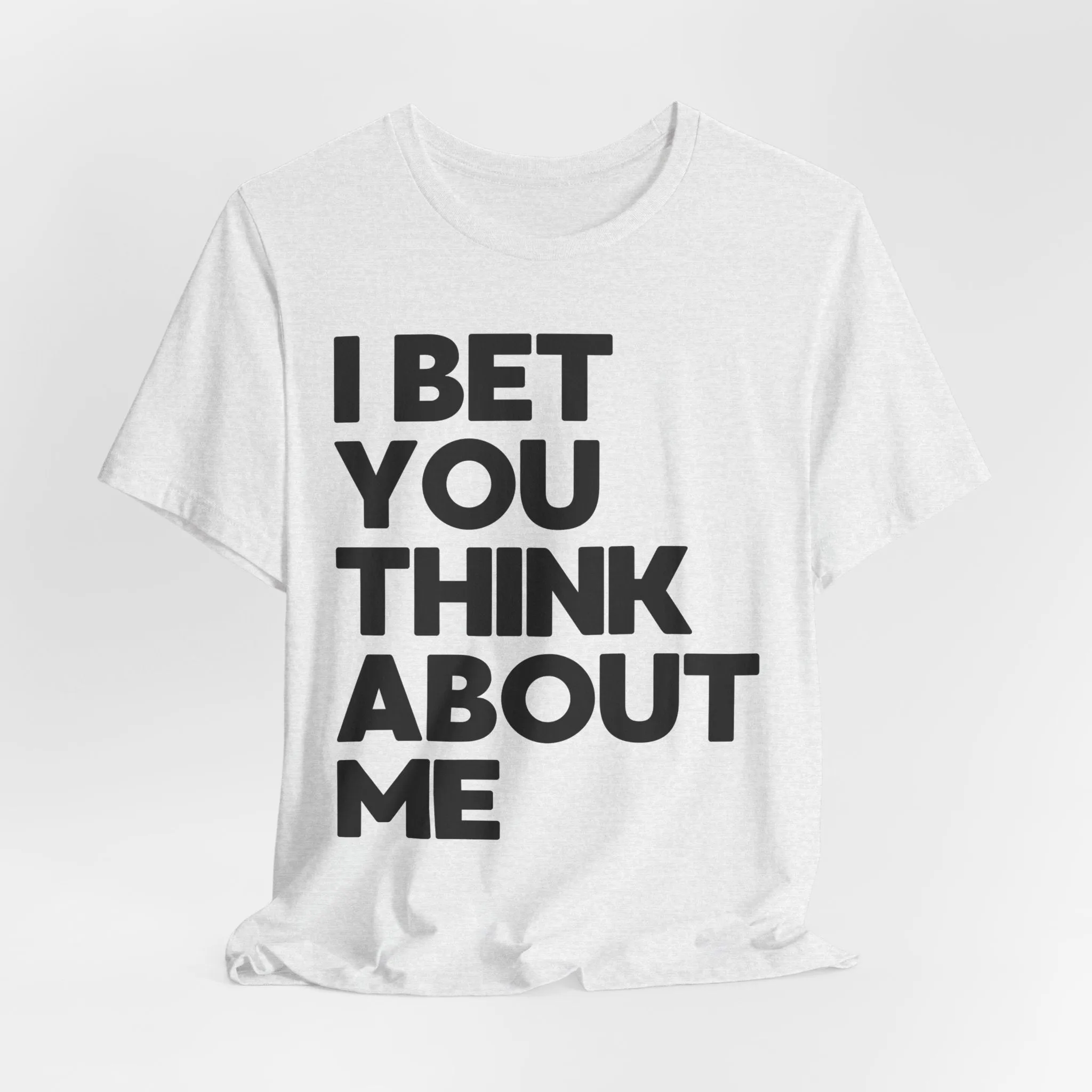 I Bet You Think About Me (lyrics on back) Tshirt sold by Rose Blush Studio product image thumbnail 2