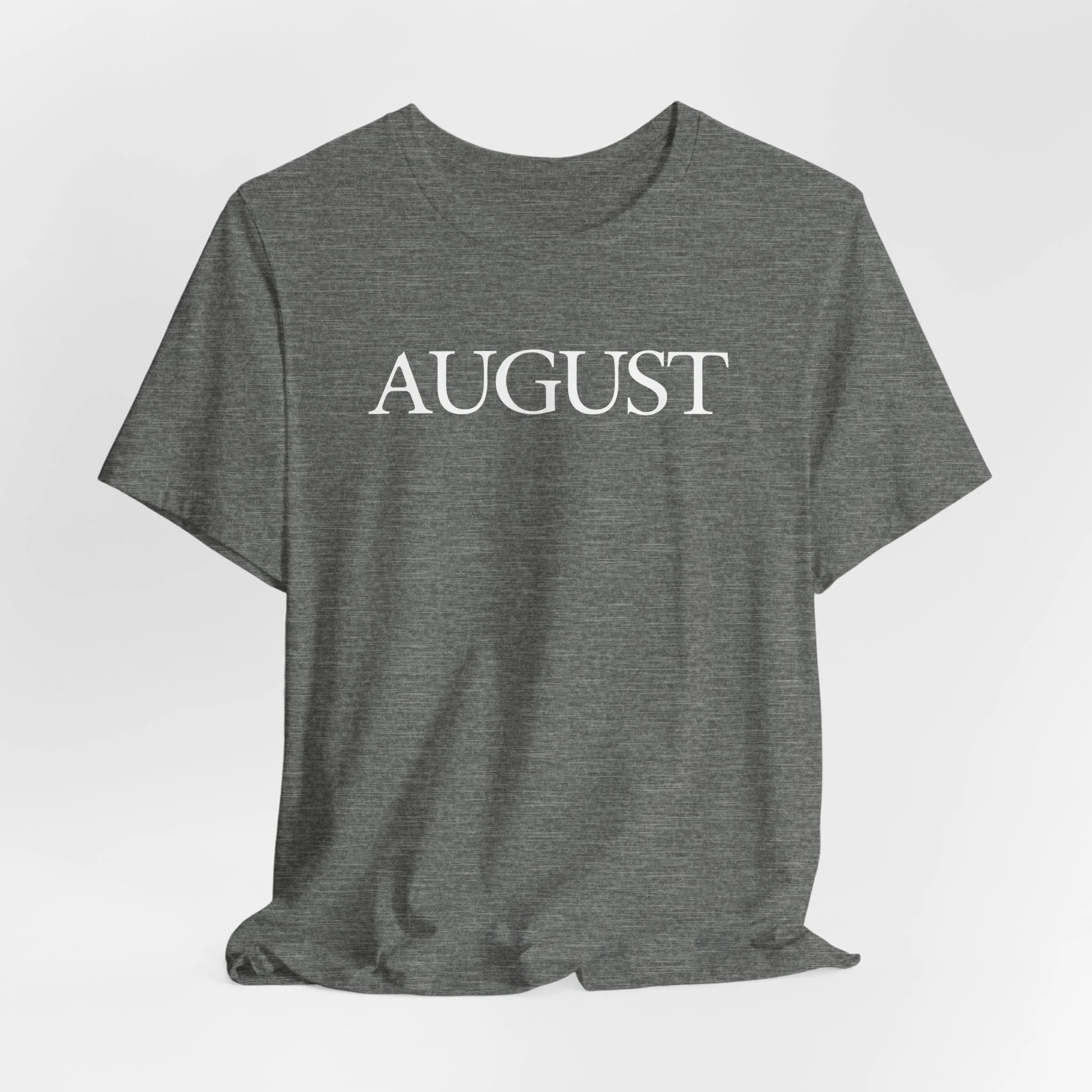 August (lyrics on back) Tshirt sold by Rose Blush Studio product image thumbnail 2