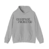 Champagne Problems (lyrics on back) Hoodie sold by Rose Blush Studio