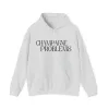 Champagne Problems (lyrics on back) Hoodie sold by Rose Blush Studio