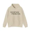 Champagne Problems (lyrics on back) Hoodie sold by Rose Blush Studio