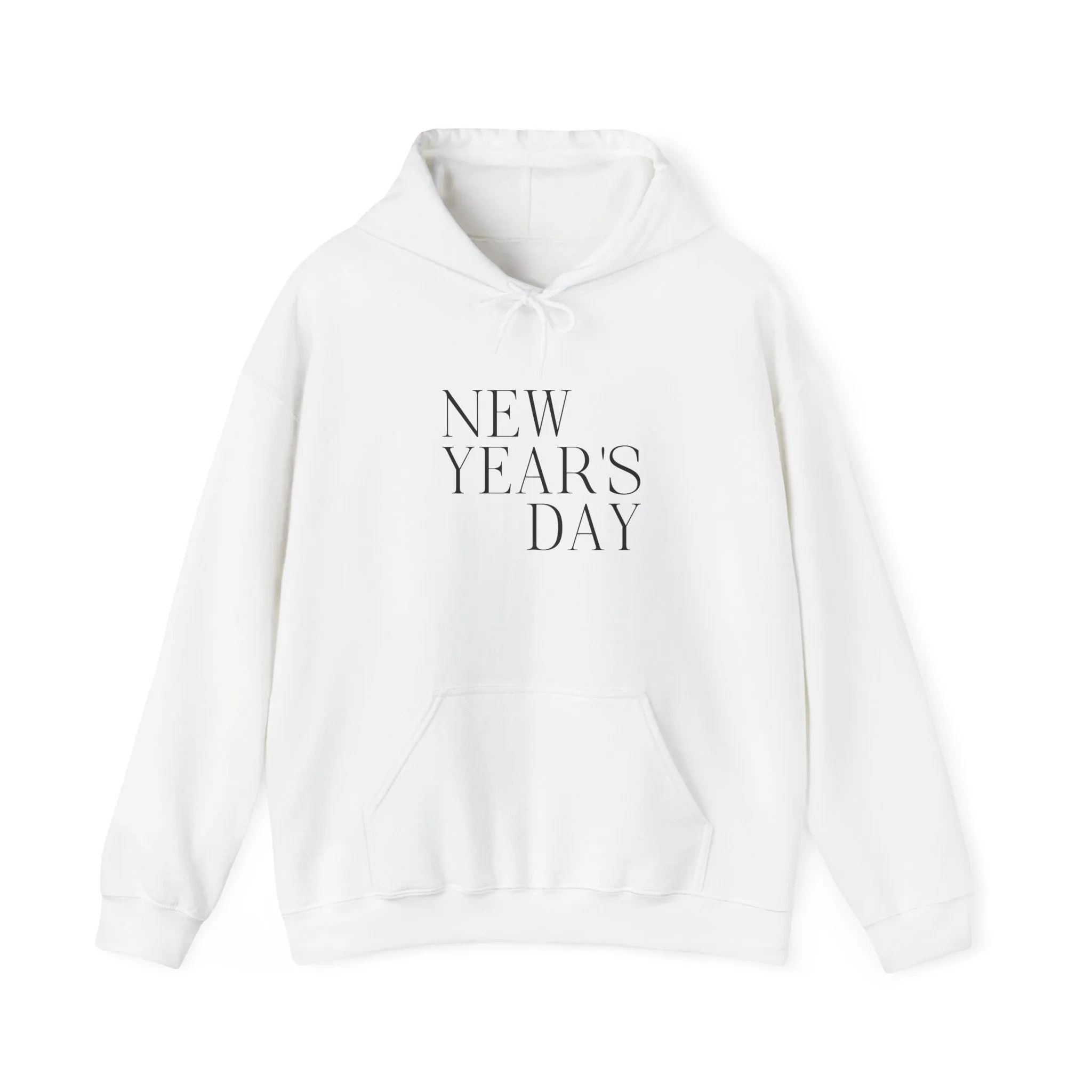 New Years Day (lyrics on back) Hoodie sold by Rose Blush Studio product image thumbnail 2