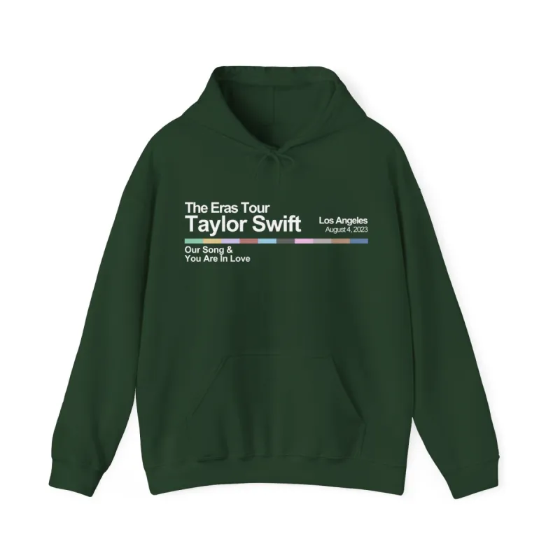 Los Angeles Night 2 Hoodie sold by Rose Blush Studio