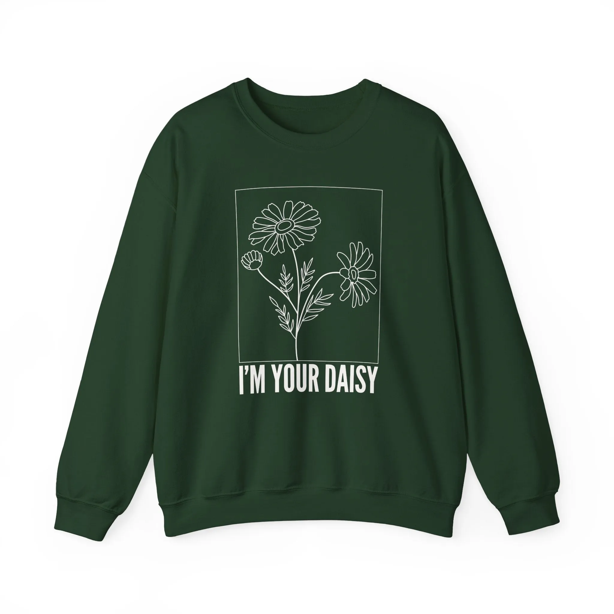 I'm Your Daisy Crewneck Sweatshirt sold by Rose Blush Studio product image thumbnail 5