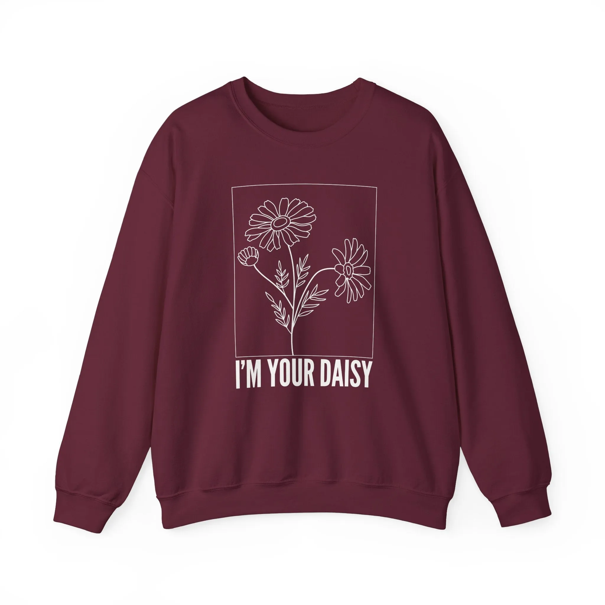 I'm Your Daisy Crewneck Sweatshirt sold by Rose Blush Studio product image thumbnail 3