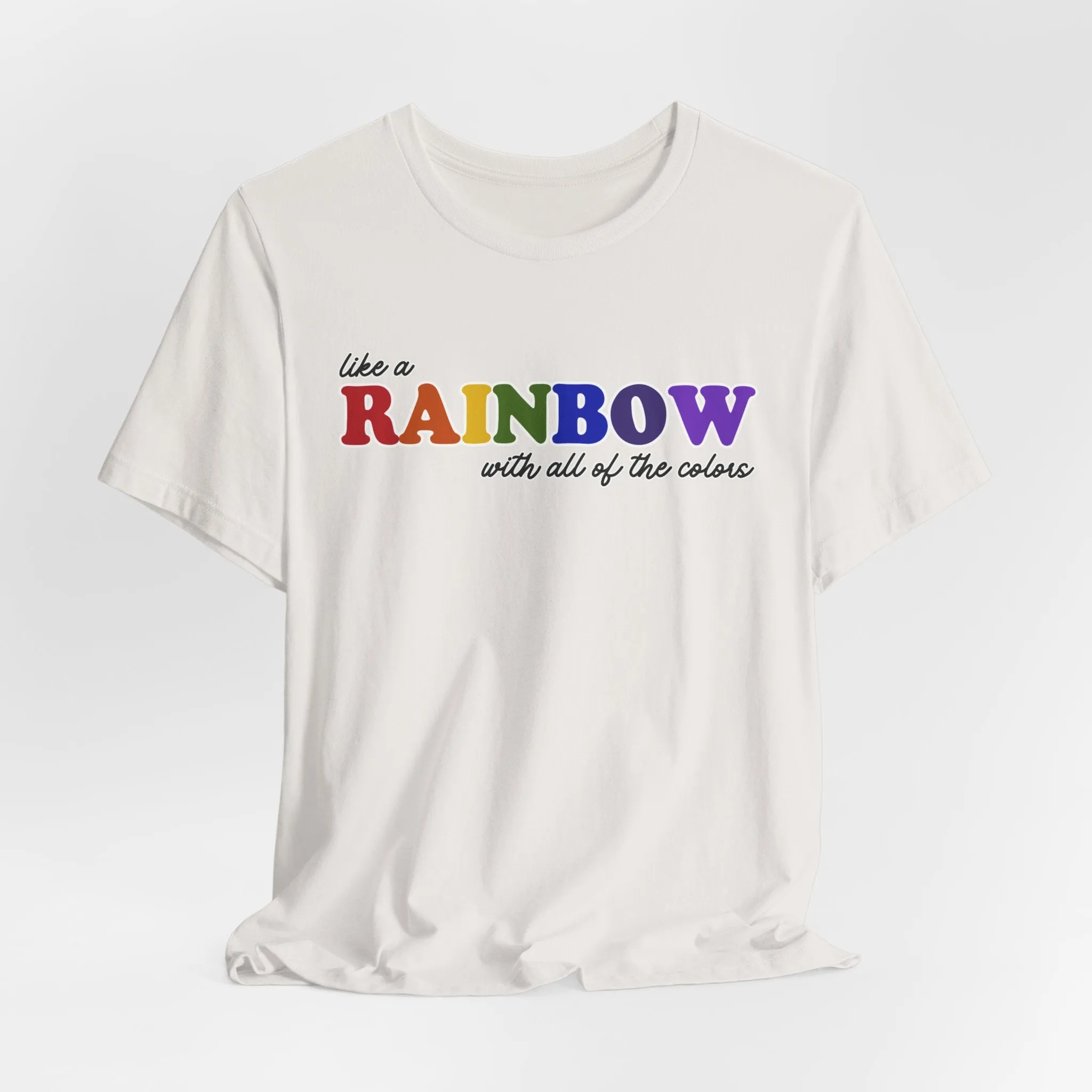 Like a Rainbow Tshirt sold by Rose Blush Studio product image thumbnail 5
