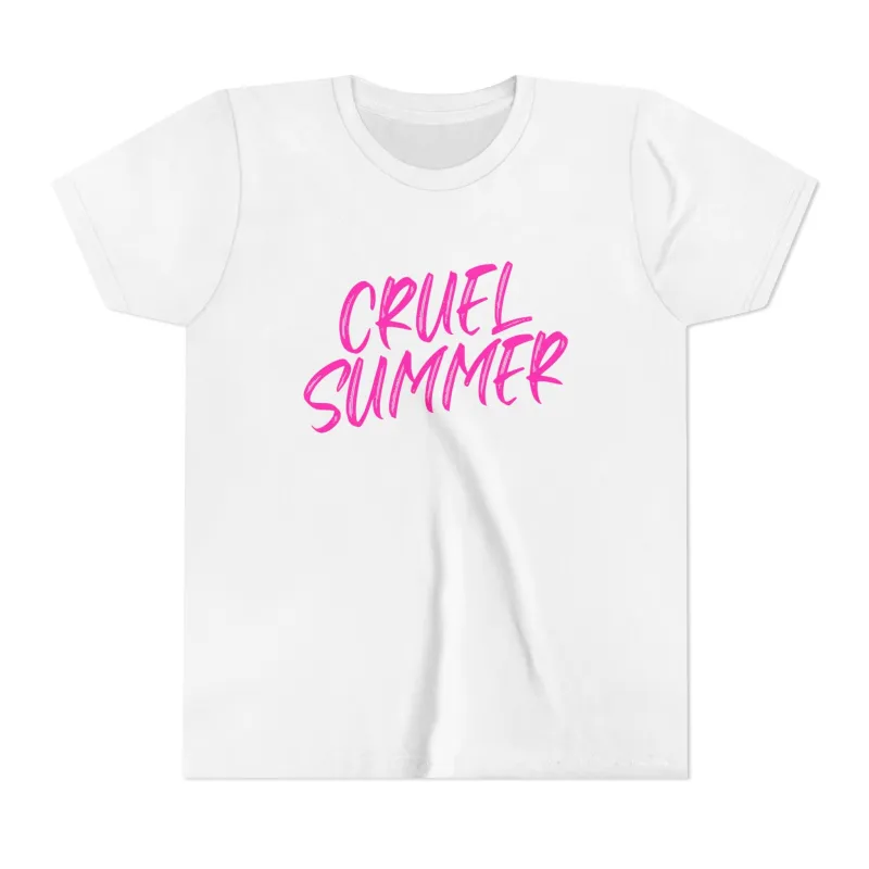 Cruel Summer Youth Short Sleeve Tee sold by Rose Blush Studio