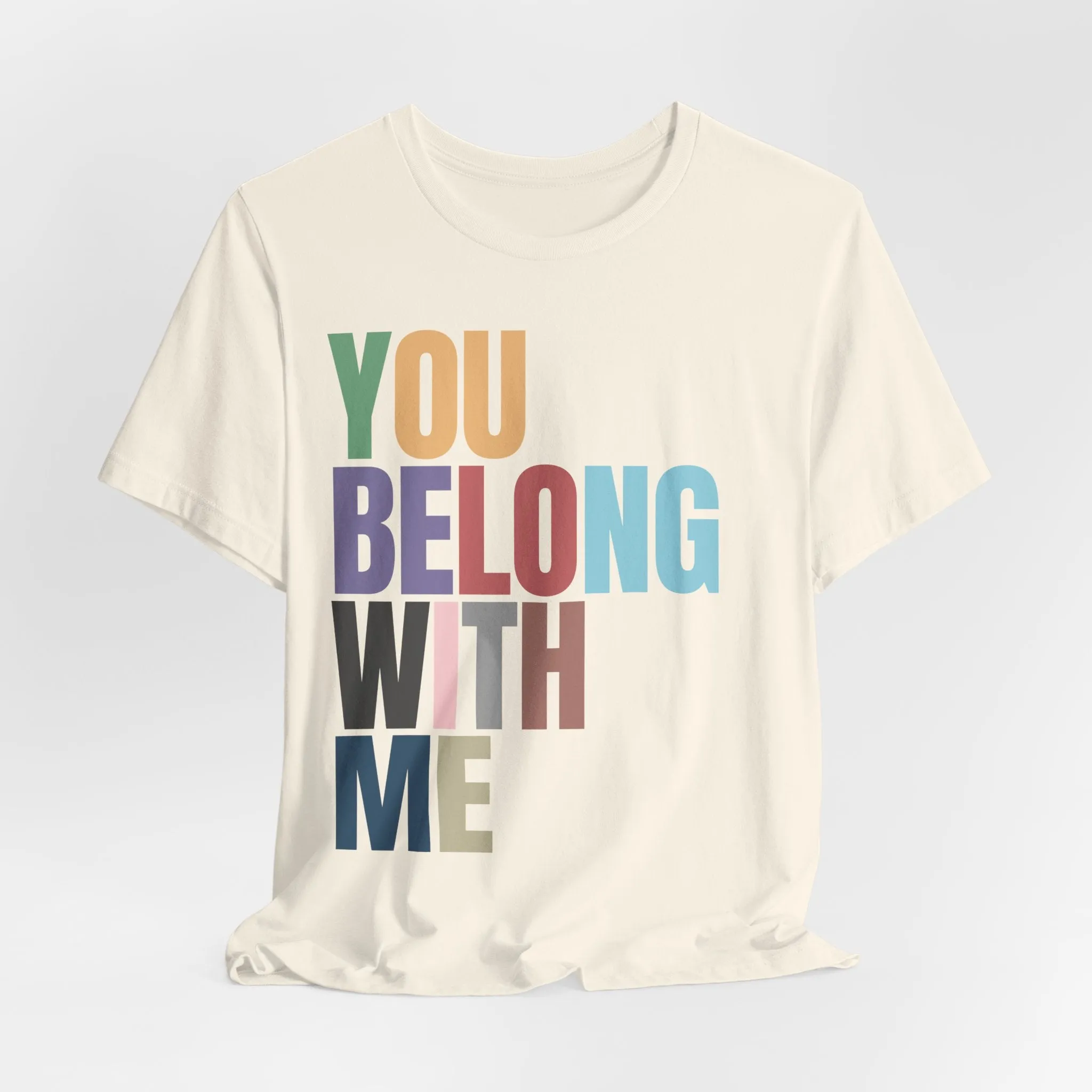 You Belong With Me (eras colours) Tshirt sold by Rose Blush Studio product image thumbnail 3