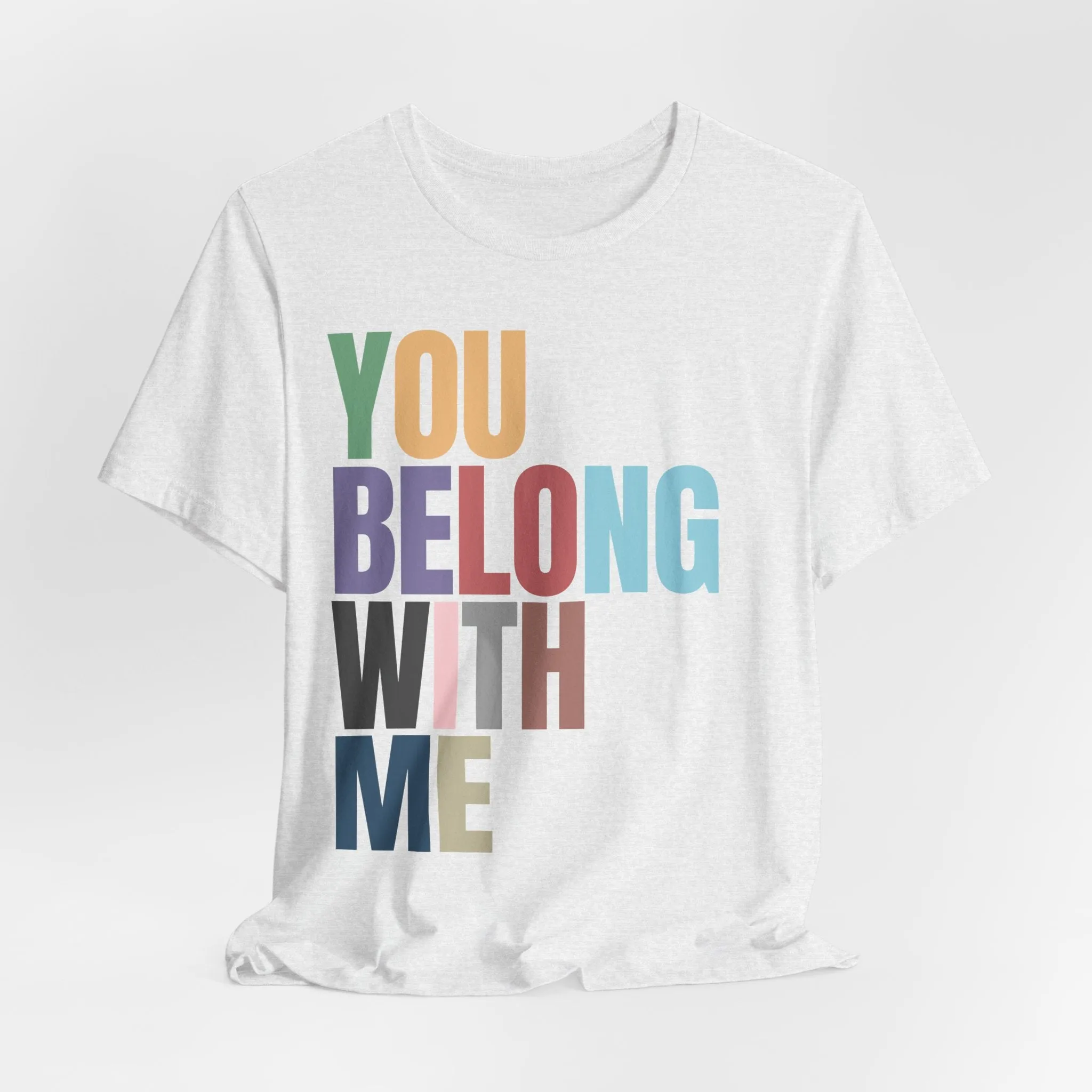 You Belong With Me (eras colours) Tshirt sold by Rose Blush Studio product image thumbnail 2