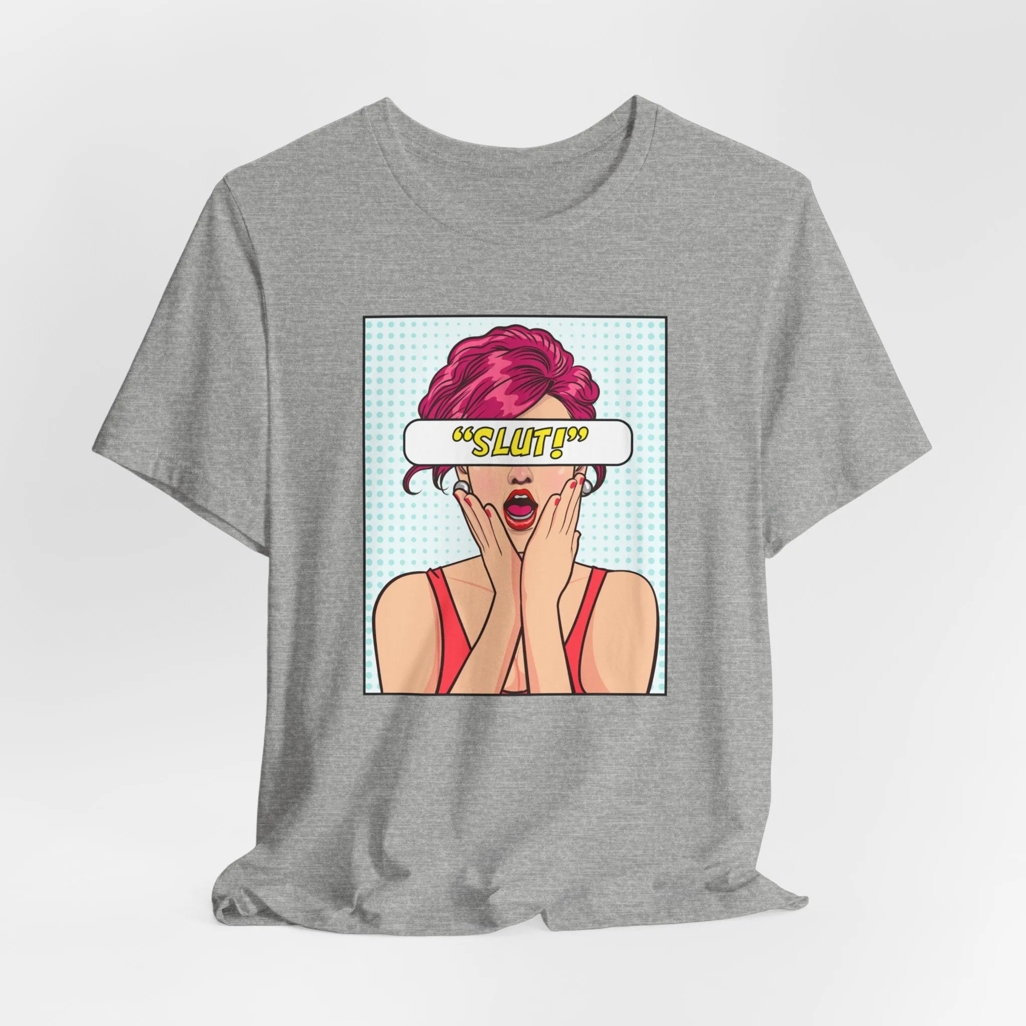 Slut! Comic Tshirt sold by Rose Blush Studio product image thumbnail 2