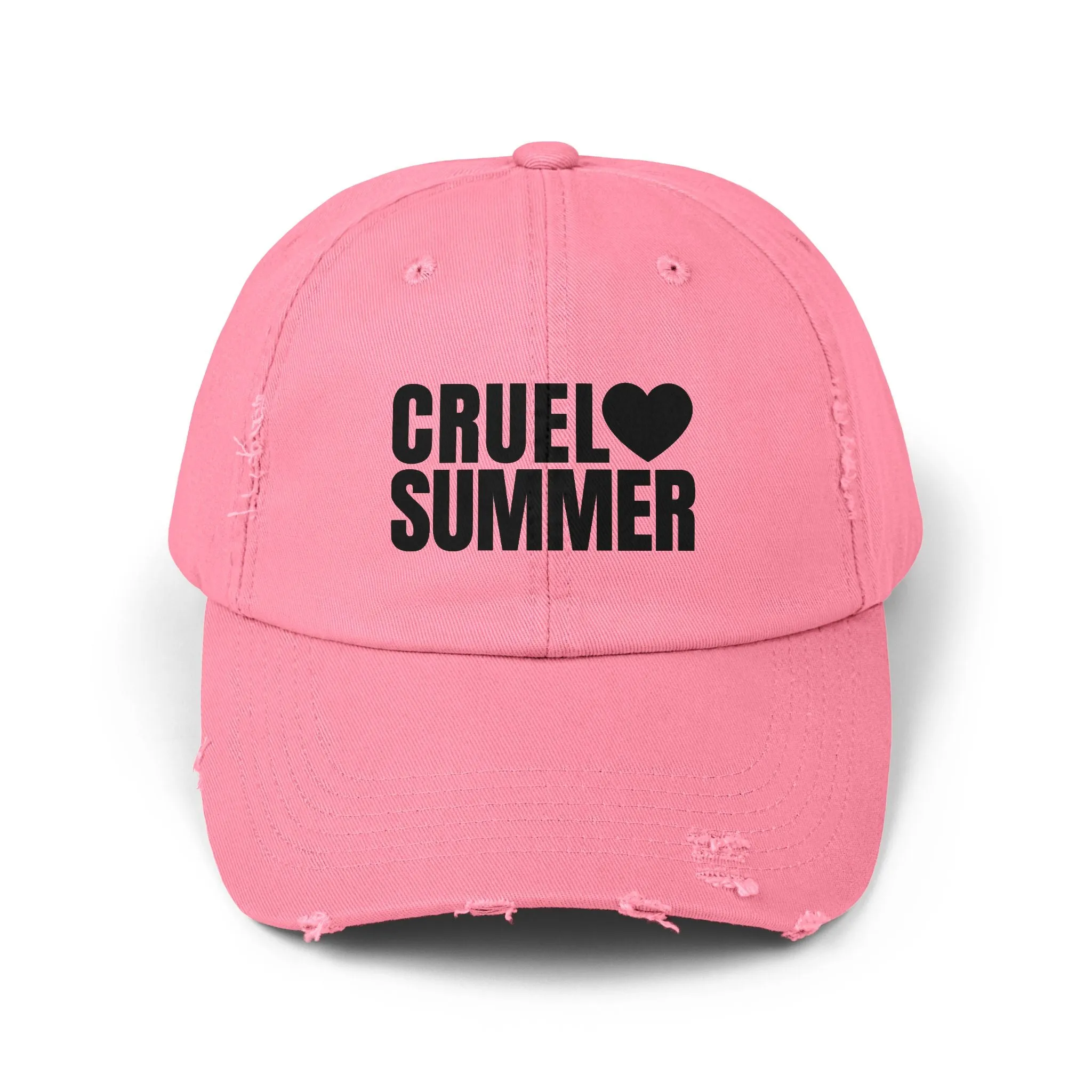 Cruel Summer Distressed Hat sold by Rose Blush Studio
