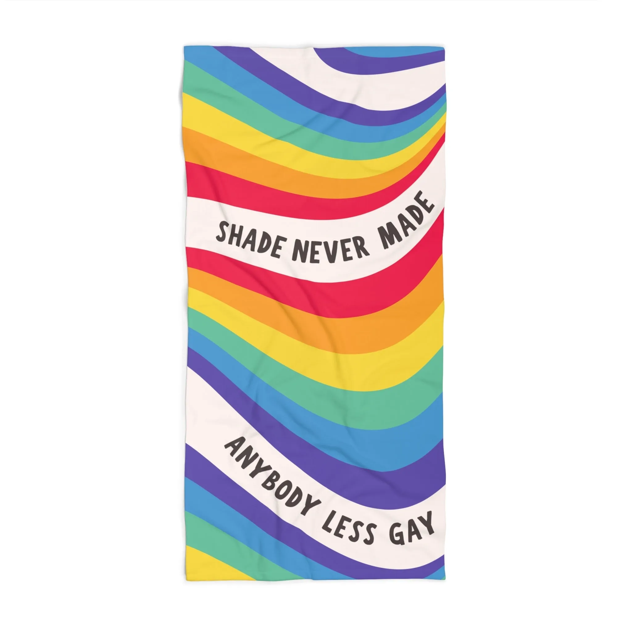 Gay Beach Towel sold by Rose Blush Studio