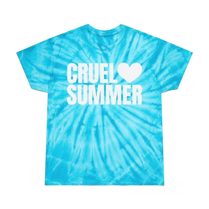 Cruel Summer Tie-Dye Tshirt sold by Rose Blush Studio